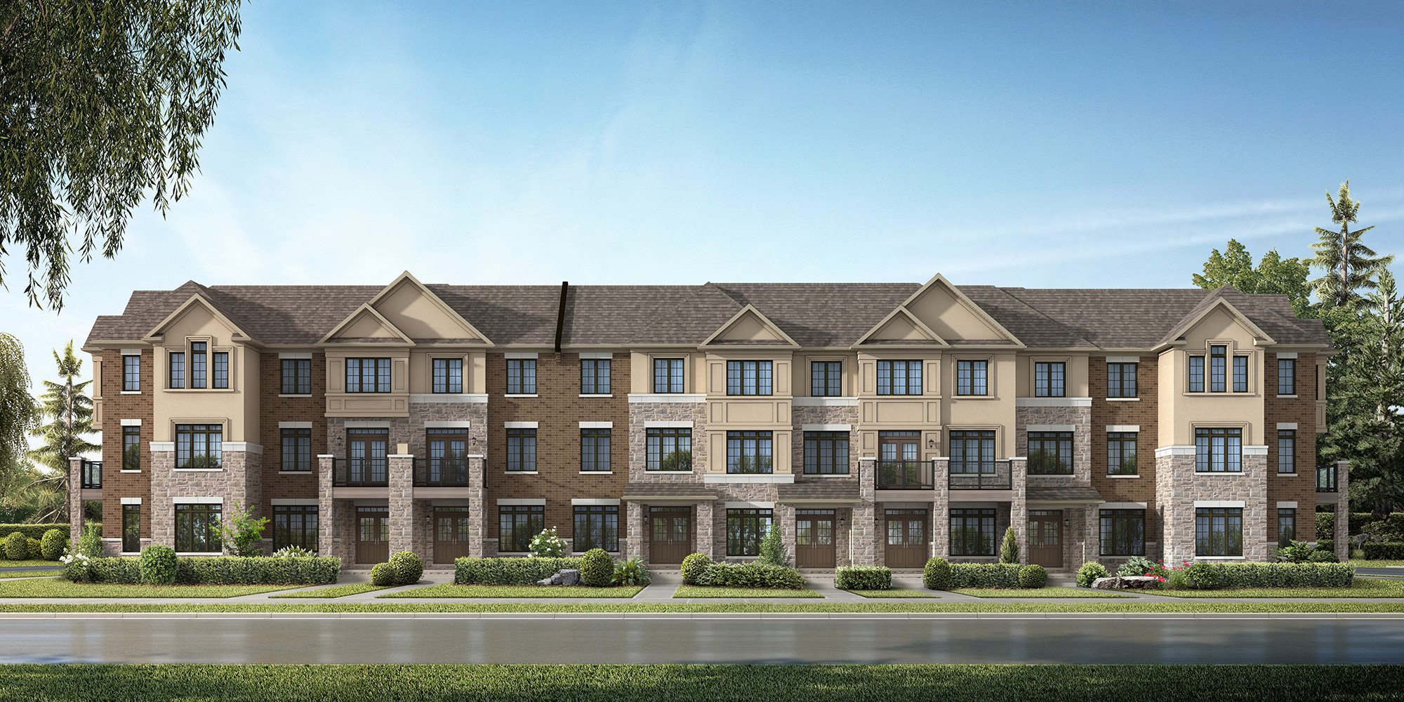 The Bright Side at Mayfield Village rendering