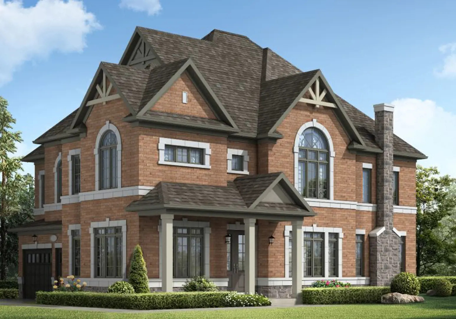 The Bright Side at Mayfield Village rendering
