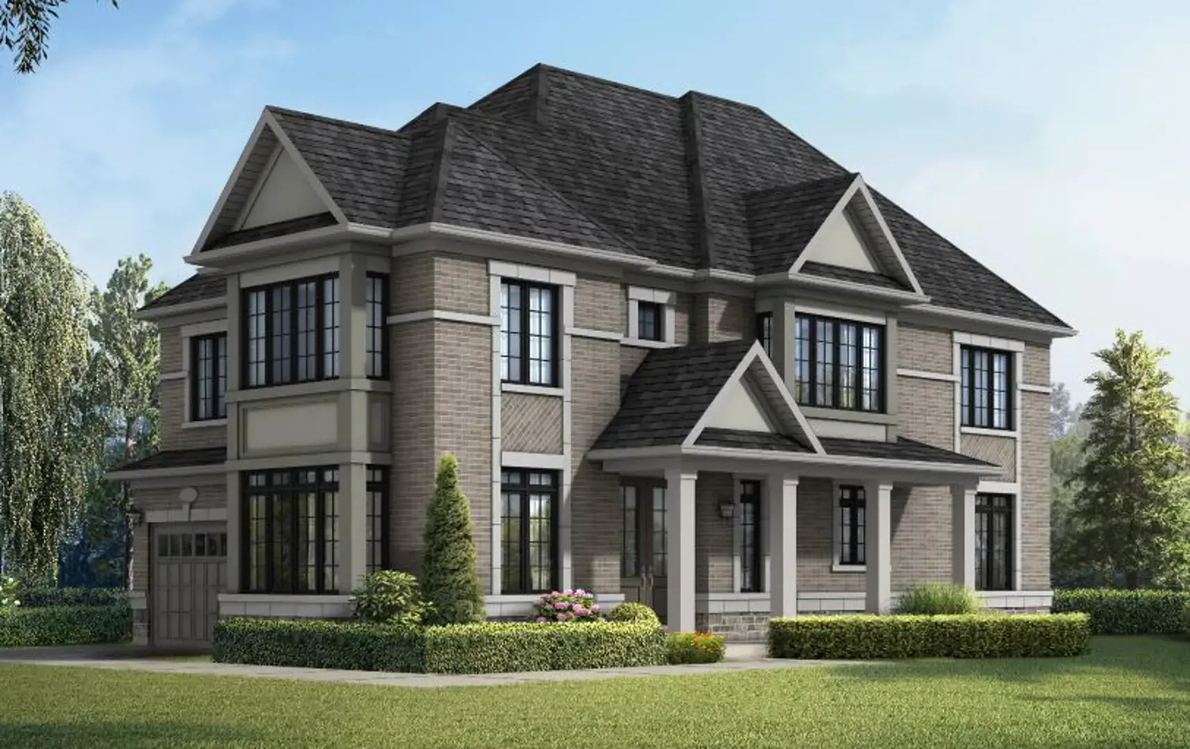 The Bright Side at Mayfield Village rendering