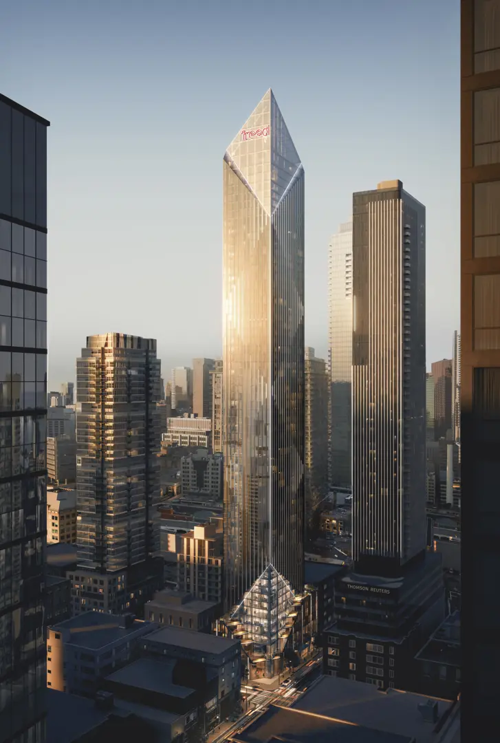 Freed Hotel & Residences rendering