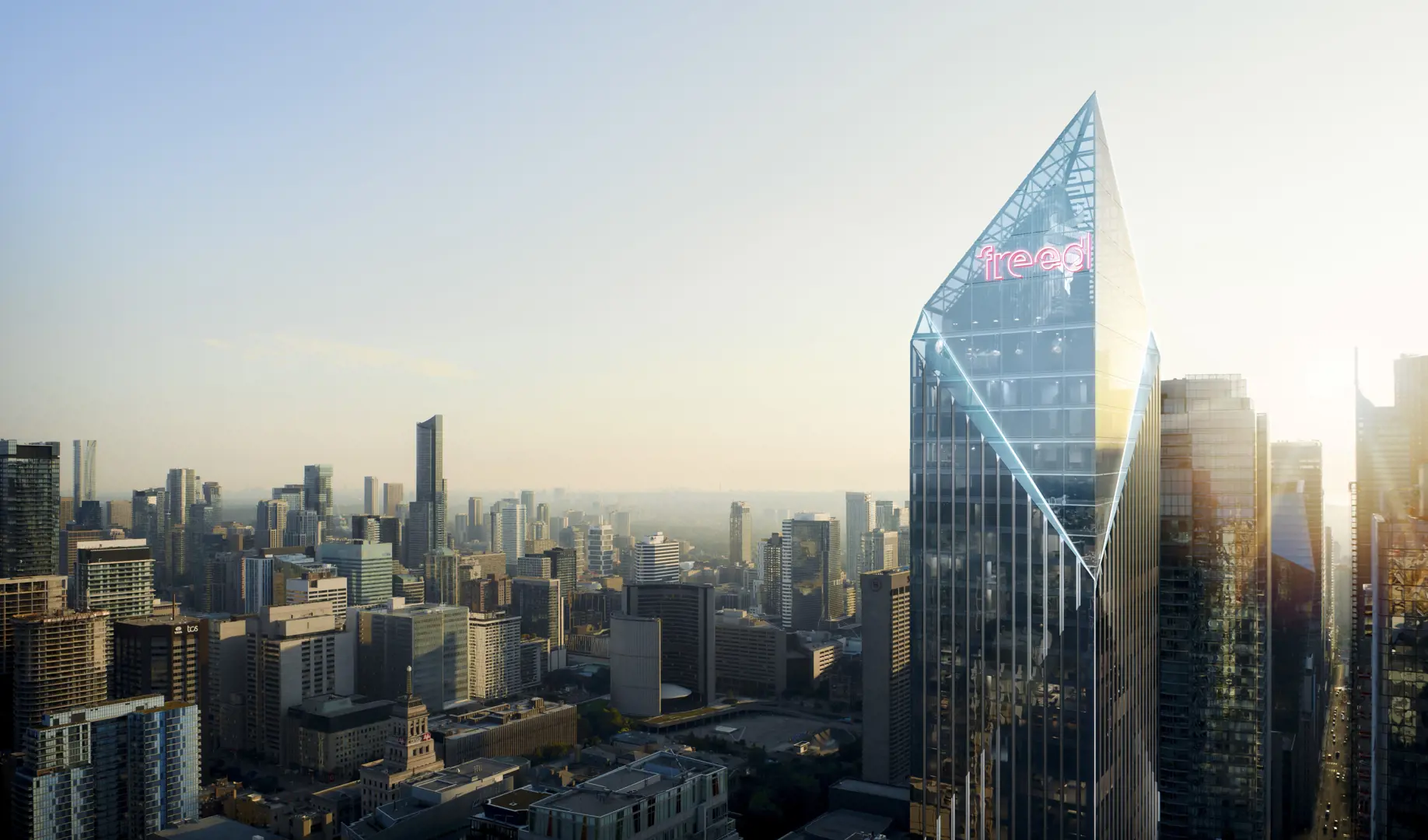 Freed Hotel & Residences rendering