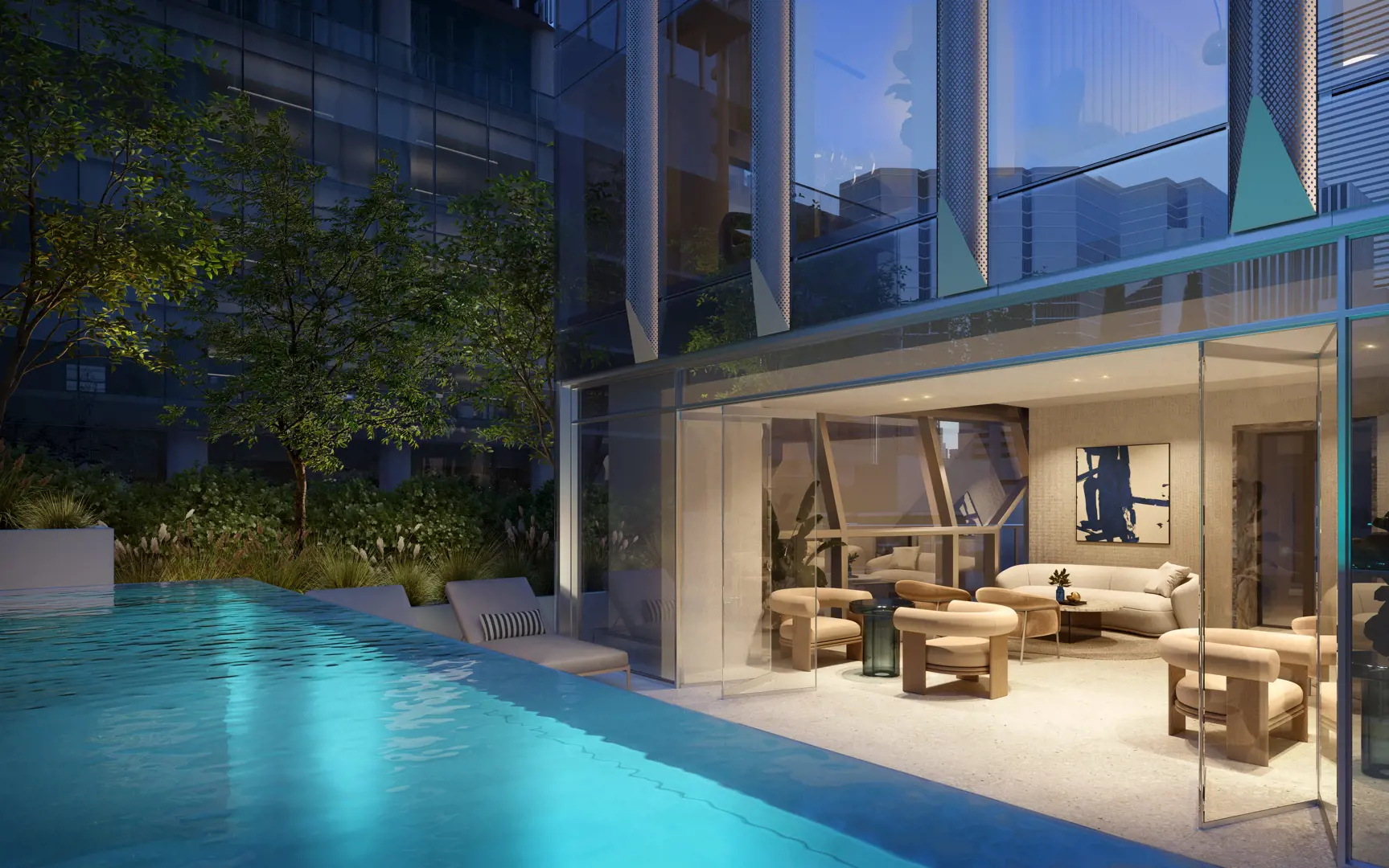 Freed Hotel & Residences rendering