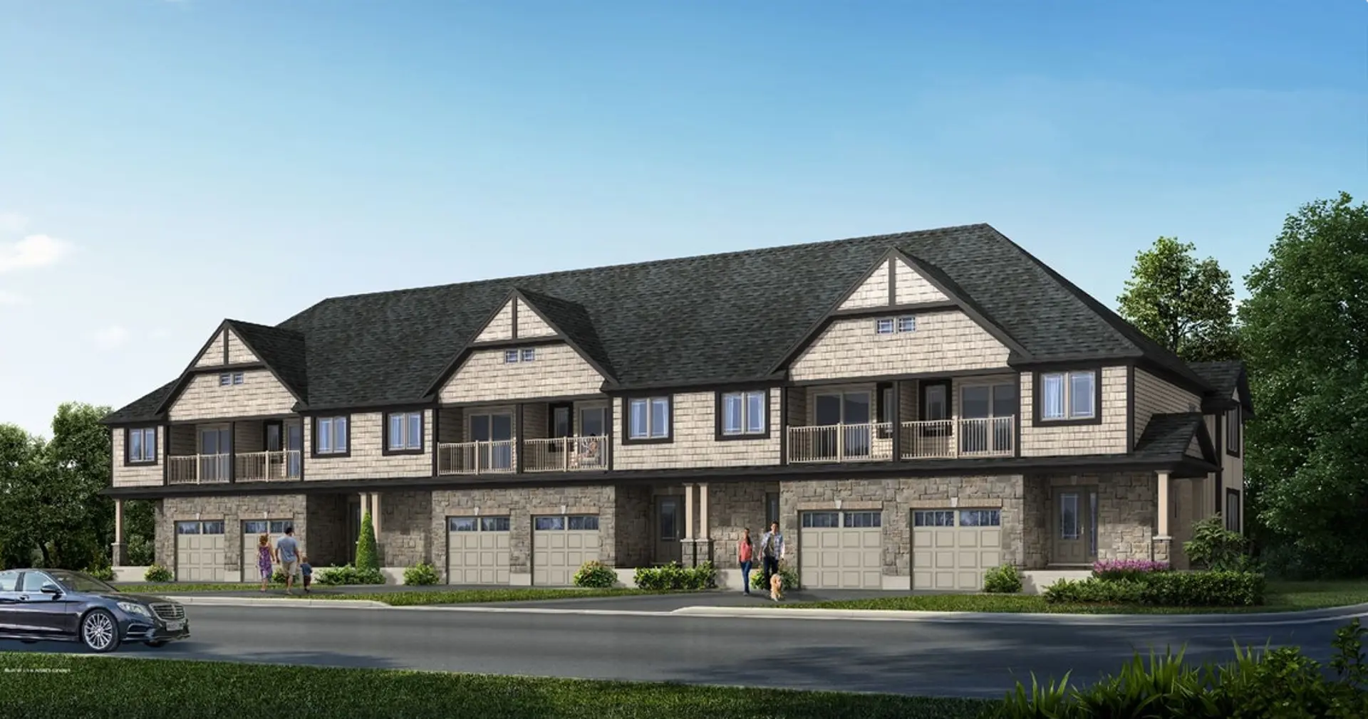Reid's Freehold Towns - Phase 2 rendering