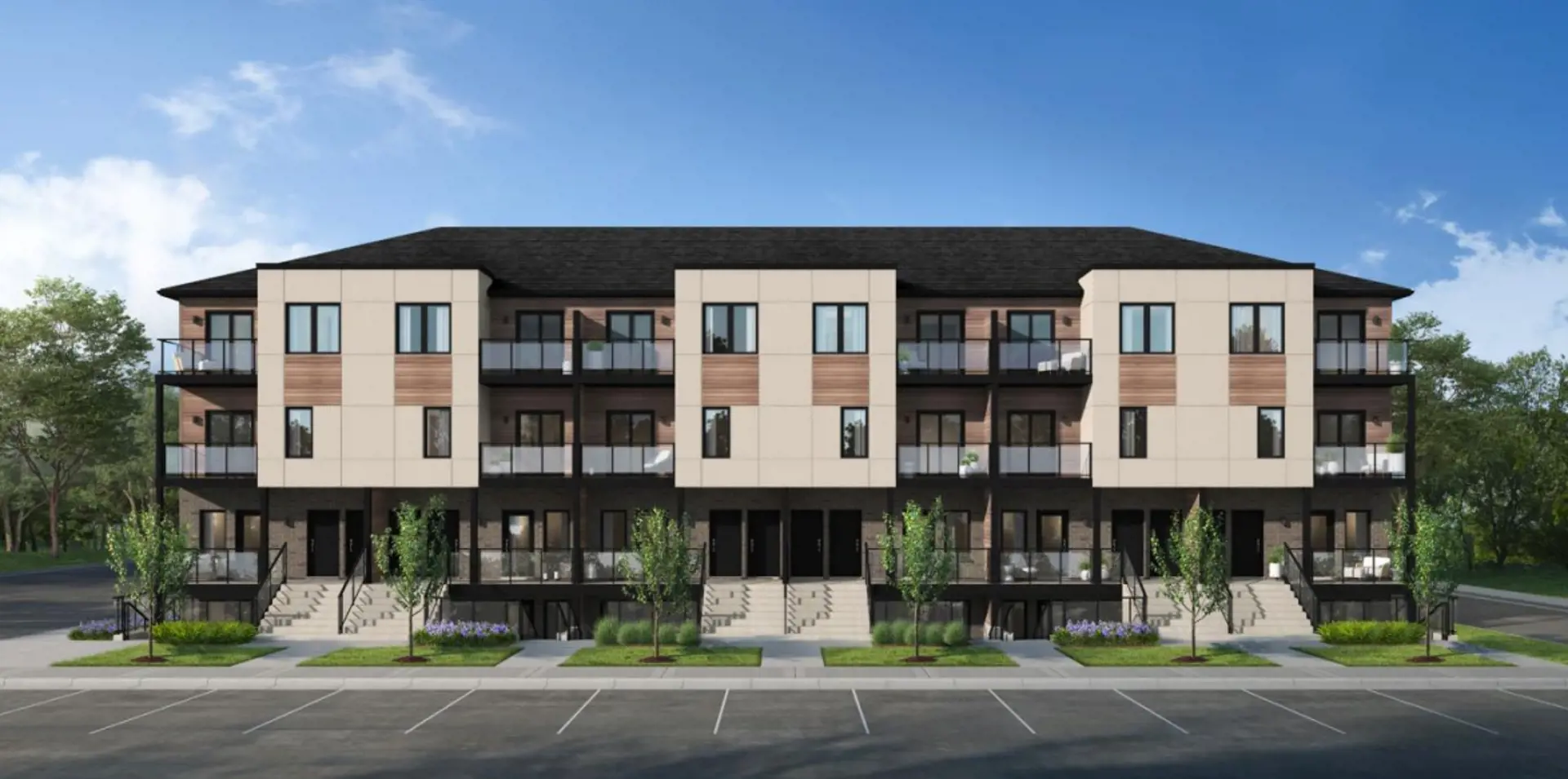 The Block on Clair rendering