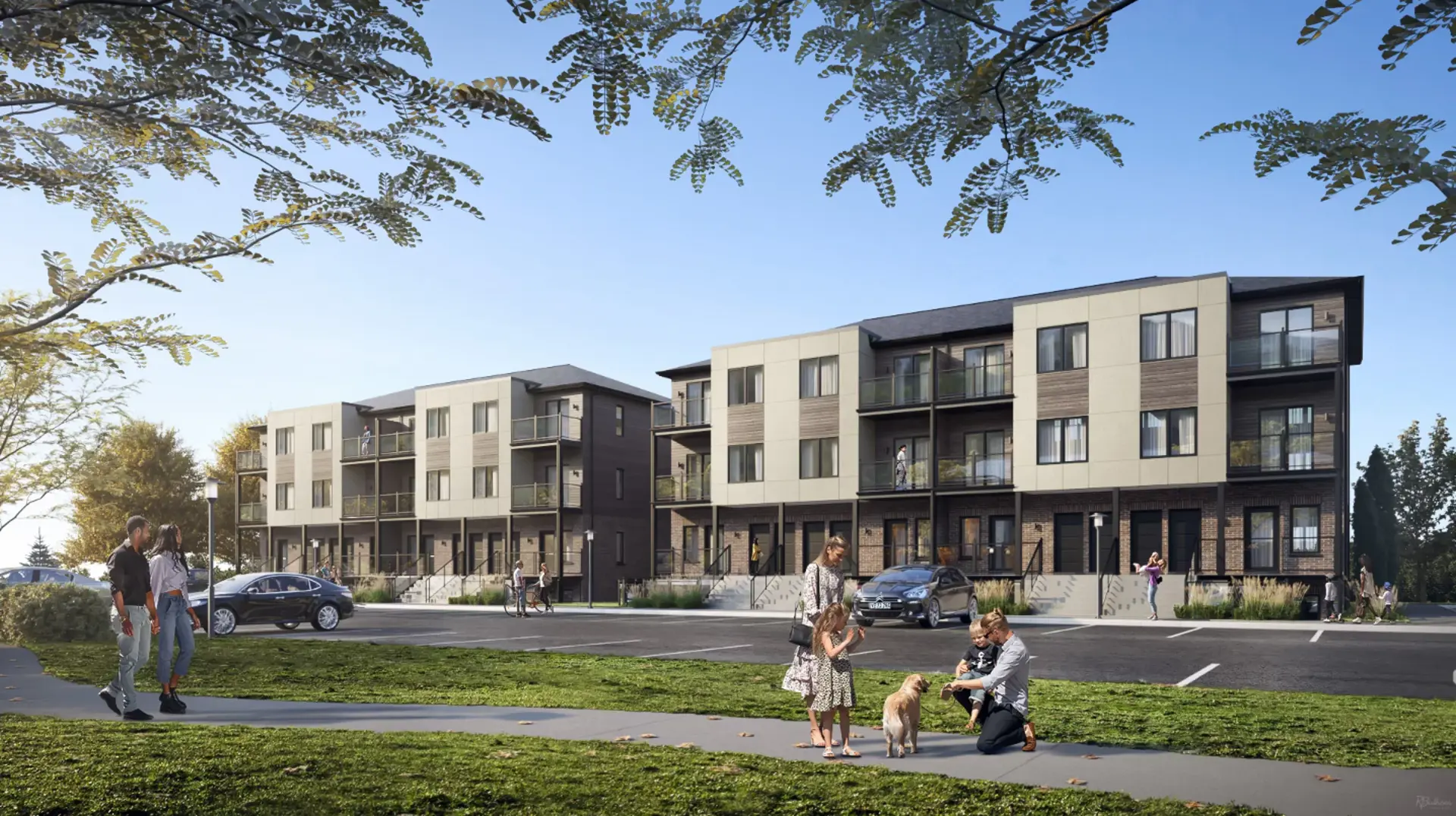 The Block on Clair rendering