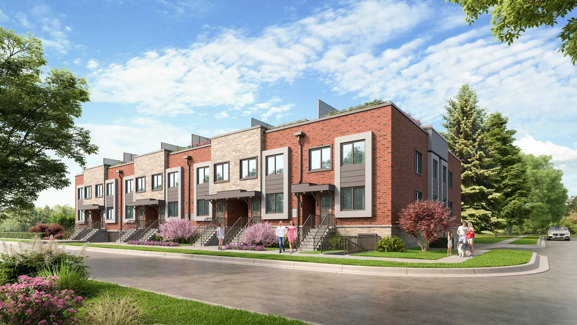 Sky Terraces - Phase 1 rendering