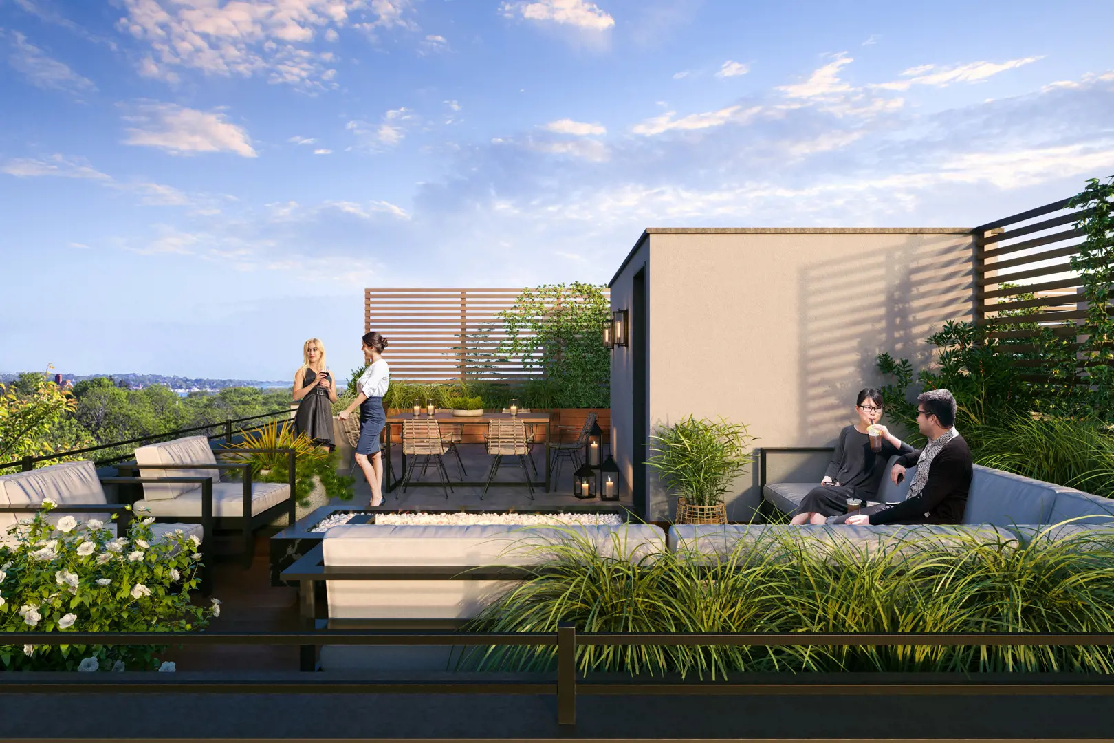 Sky Terraces - Phase 1 rendering