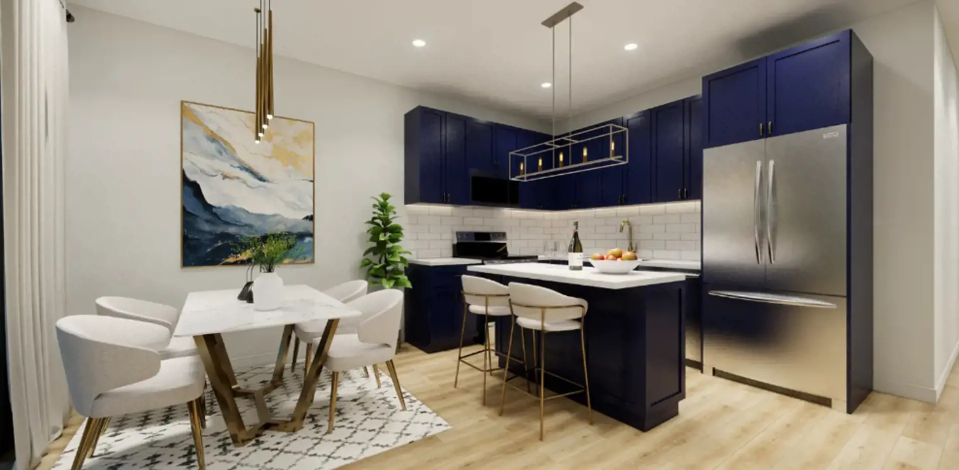 Canal Water Views rendering