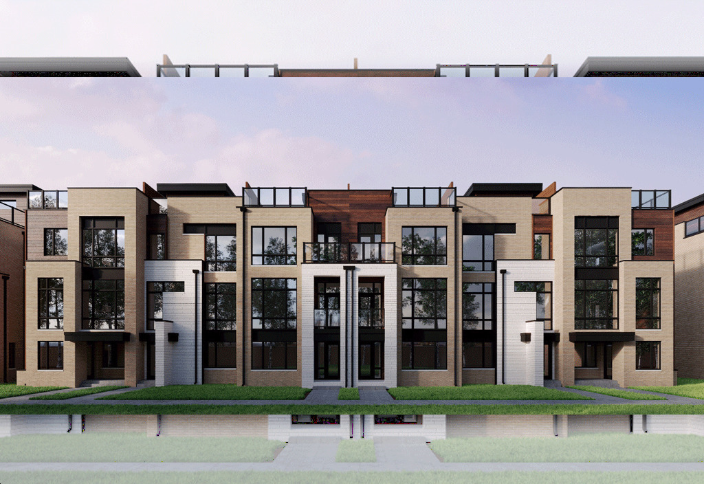 The Towns on Bayview rendering
