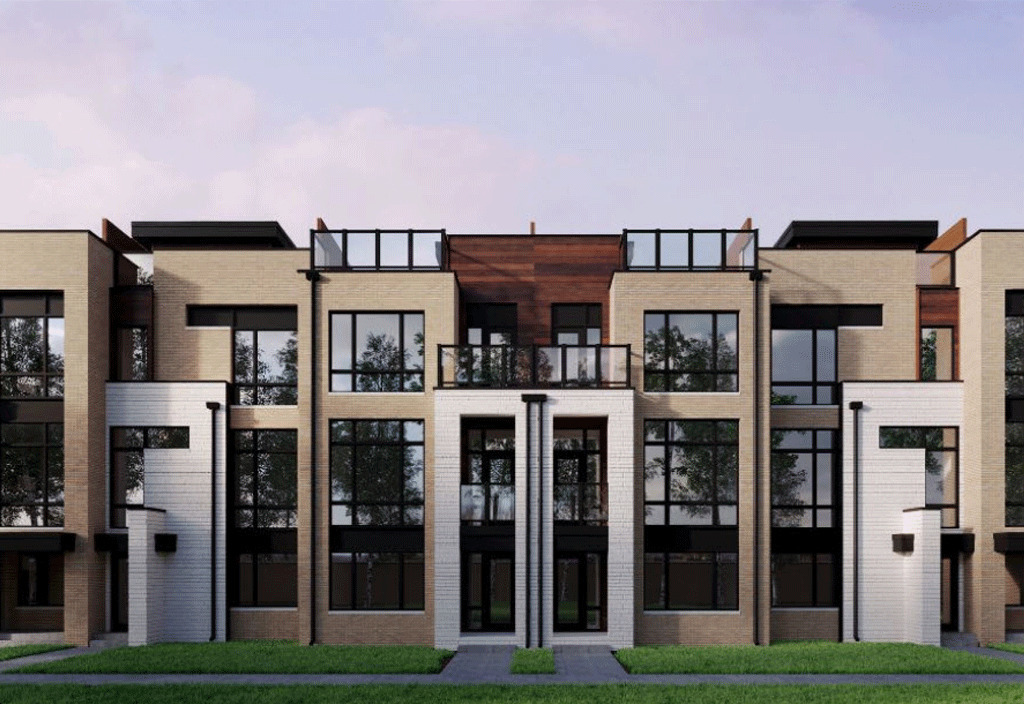 The Towns on Bayview rendering