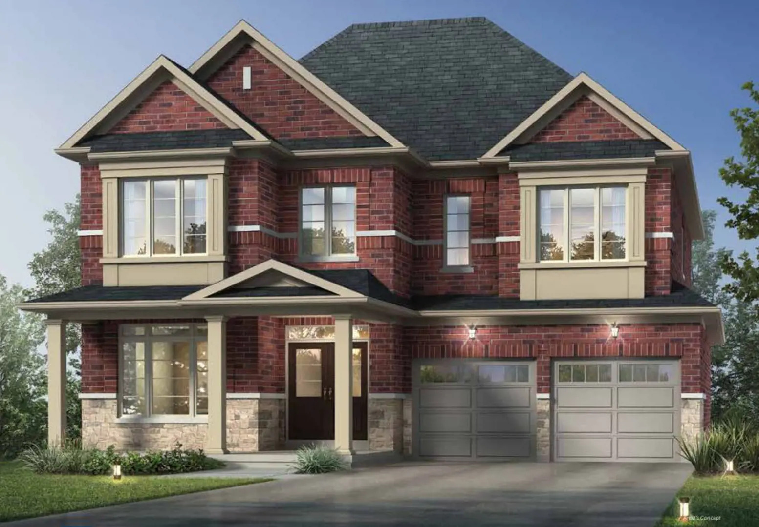 High Point in Upper Mount Pleasant - Townhomes rendering