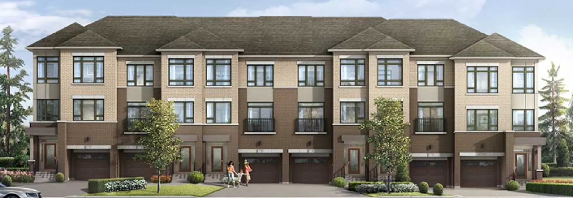 New Towns in Whitby Meadows rendering