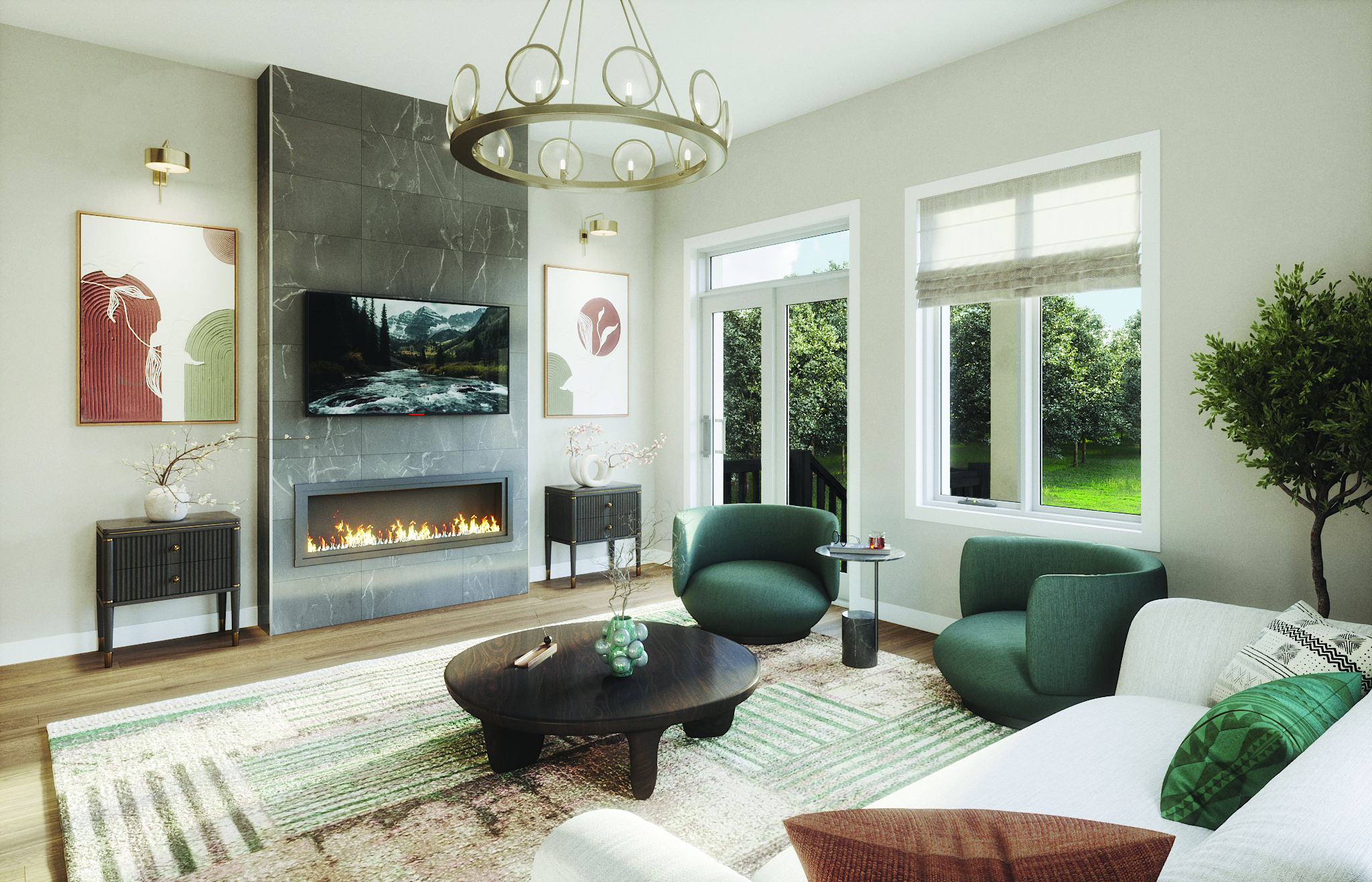 The Summit Series at Arbor West rendering