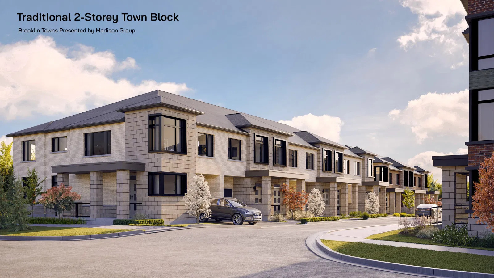 Brooklin Towns by Madison rendering