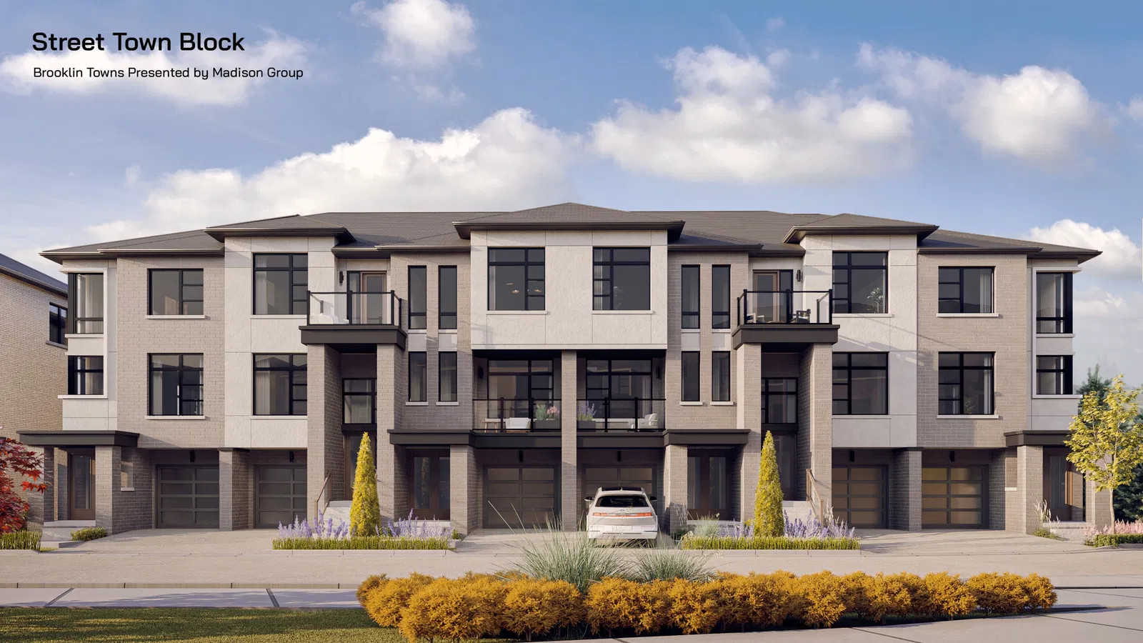 Brooklin Towns by Madison rendering