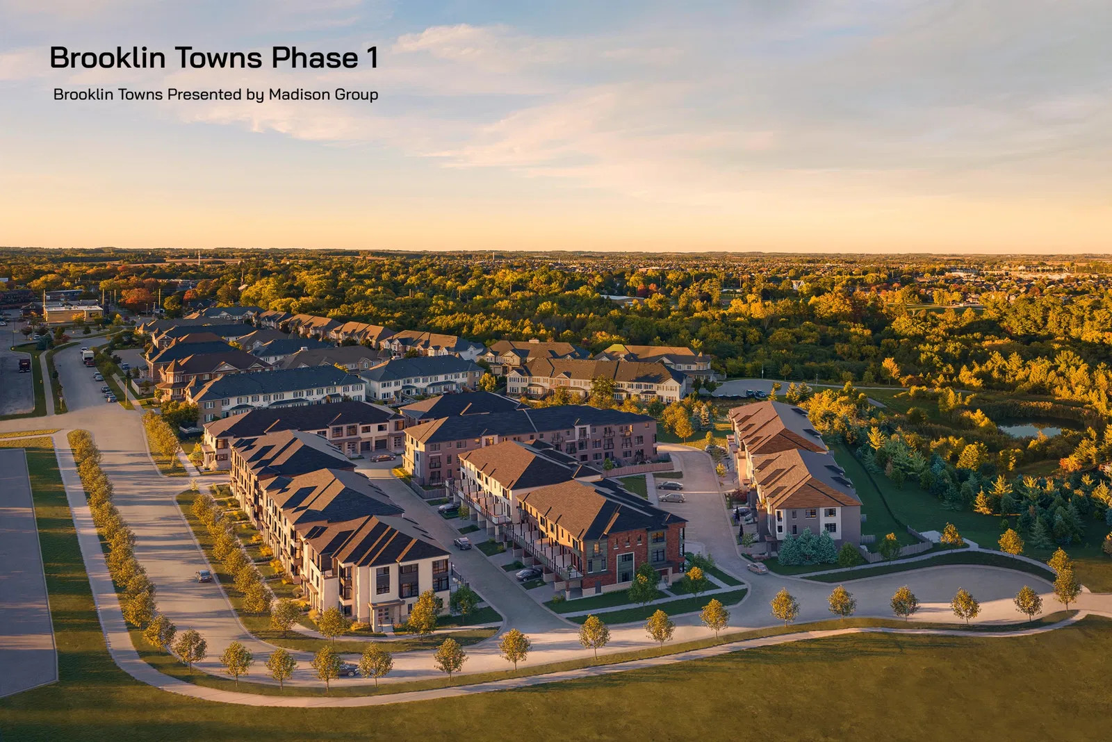 Brooklin Towns by Madison rendering