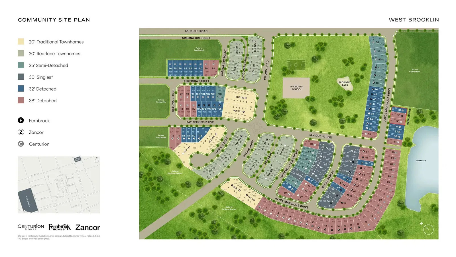 West Brooklin rendering