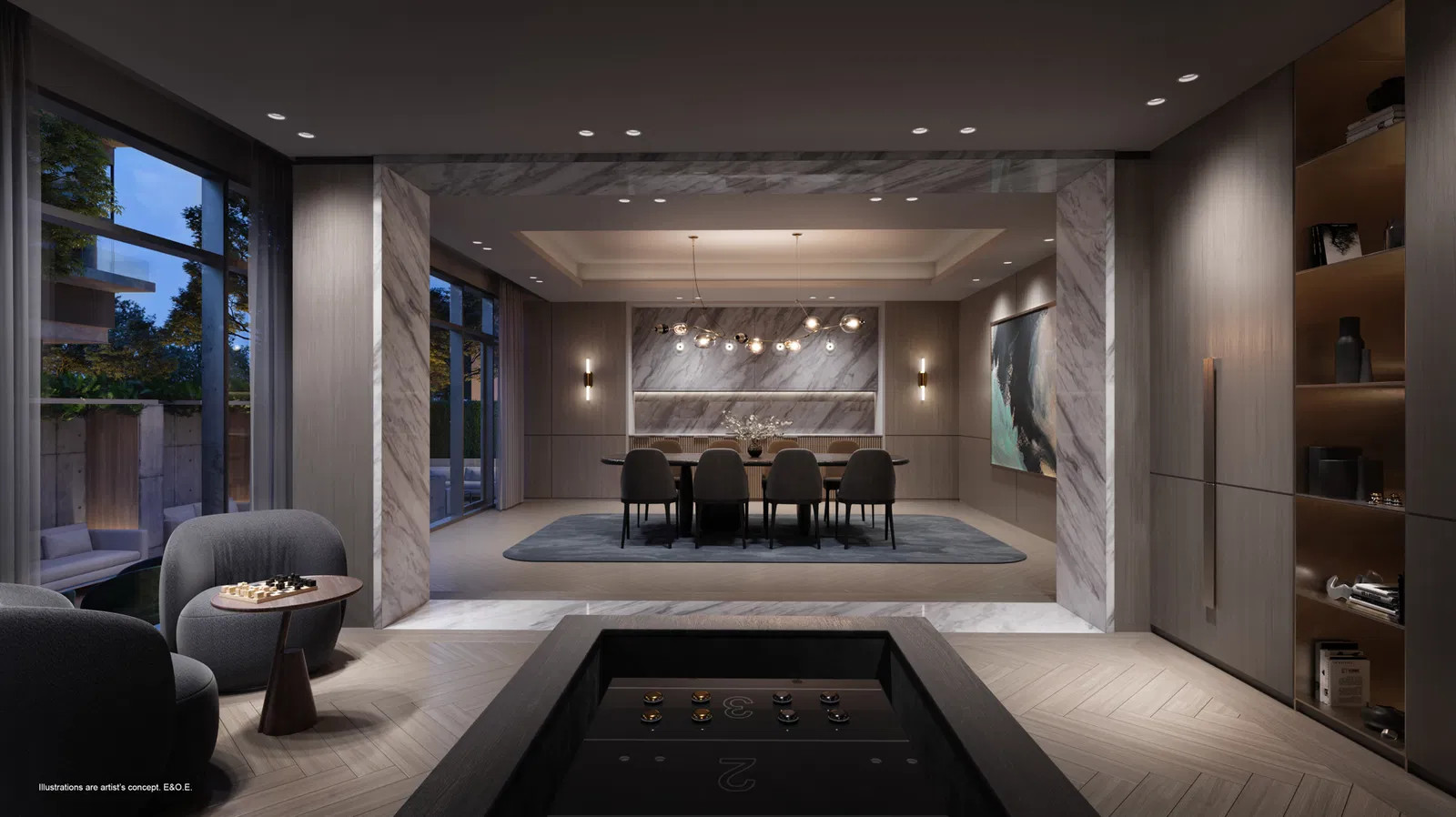 Foret rendering