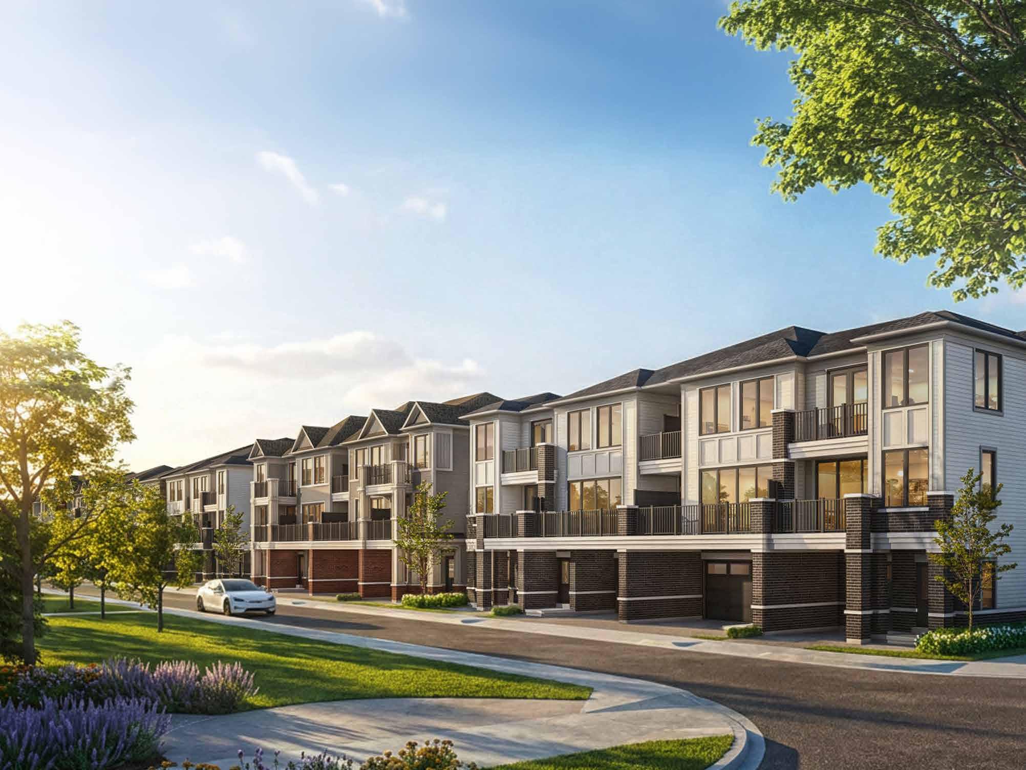 Mirra Townhomes rendering
