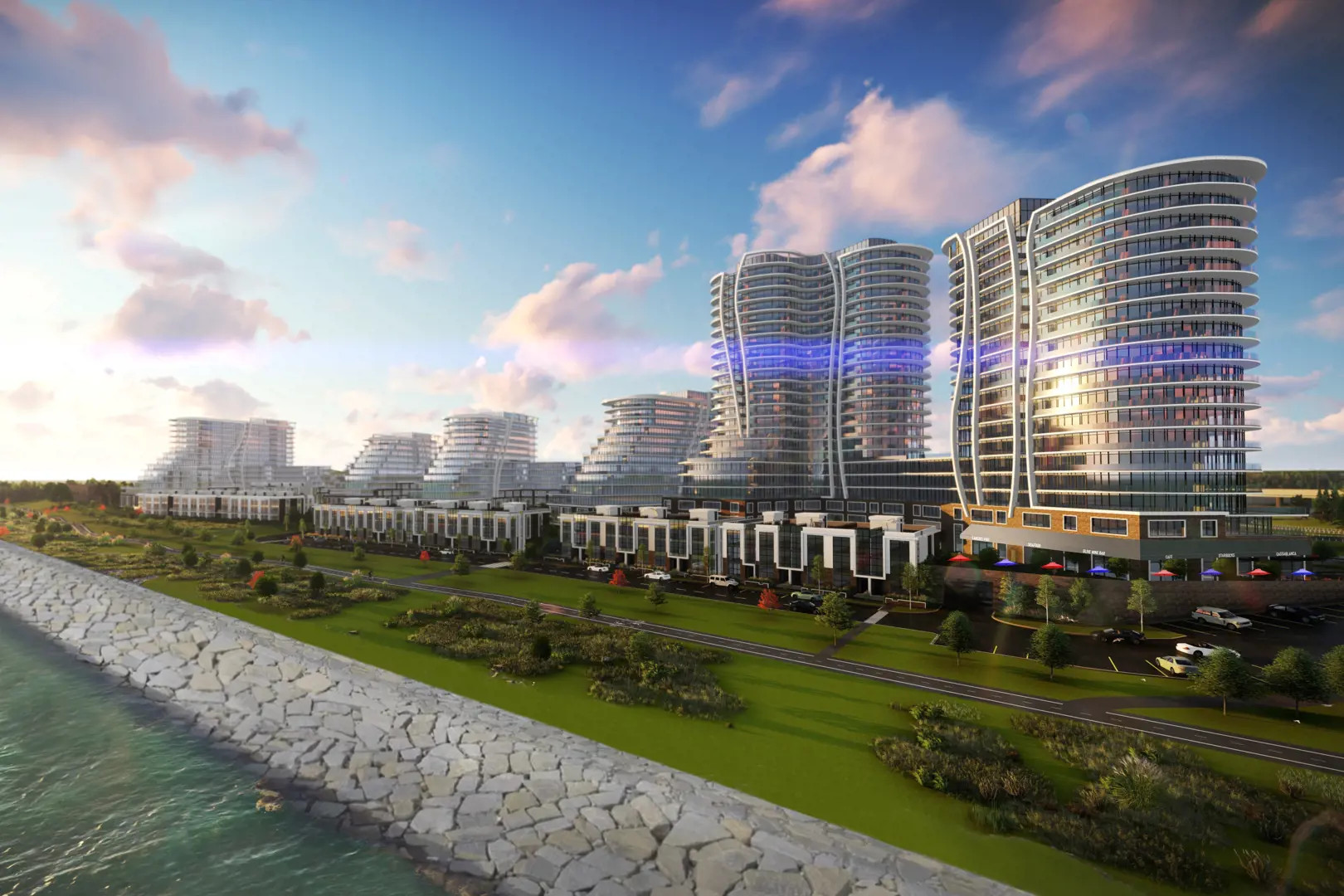Grimsby Waterfront rendering