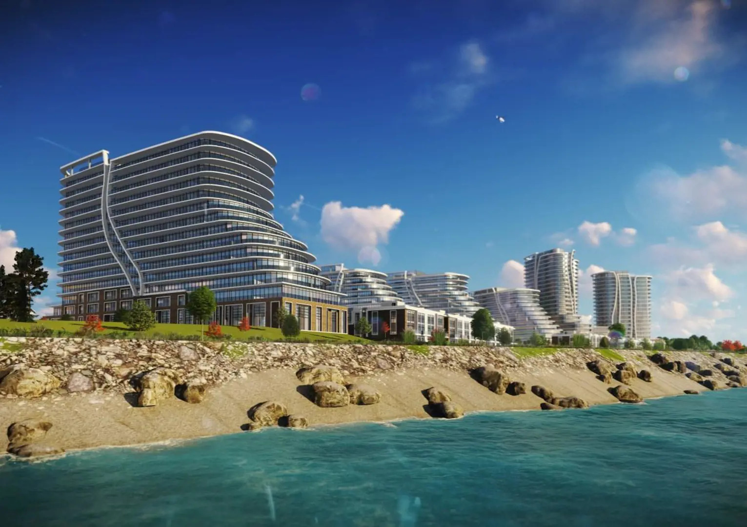 Grimsby Waterfront rendering