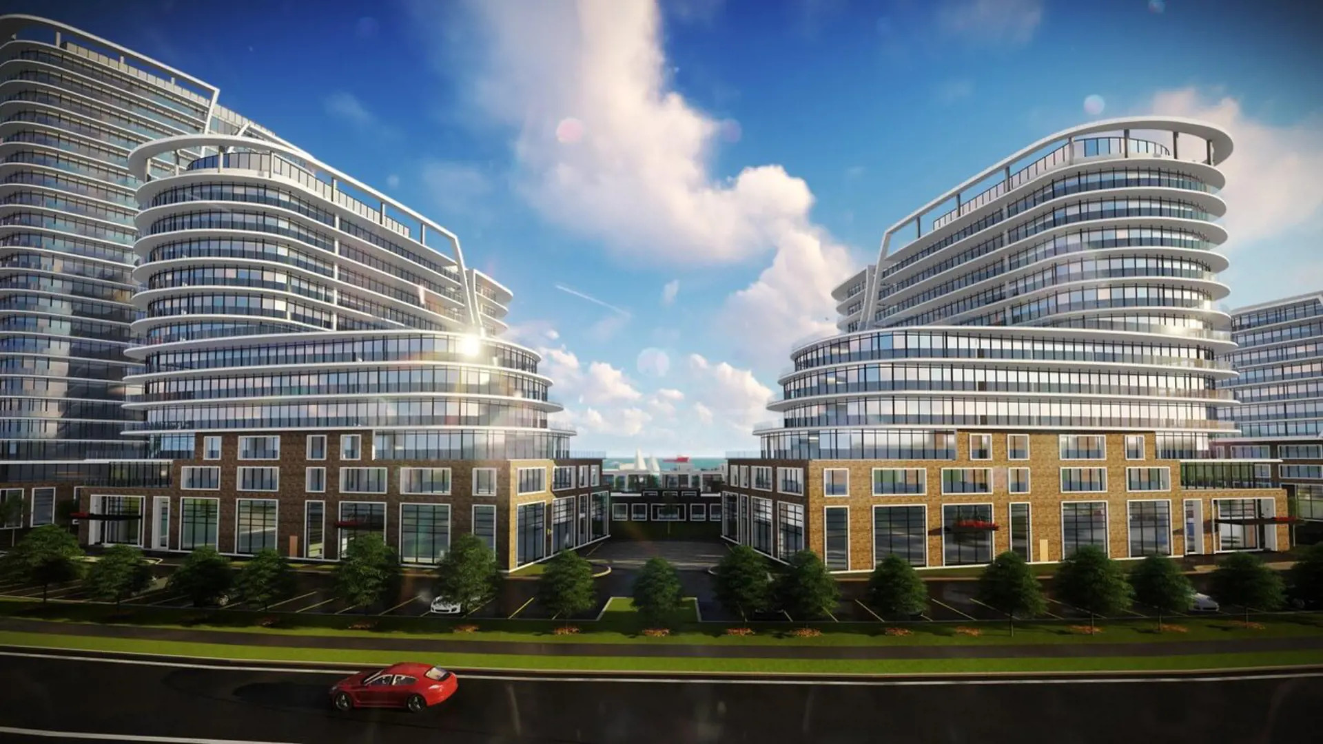 Grimsby Waterfront rendering