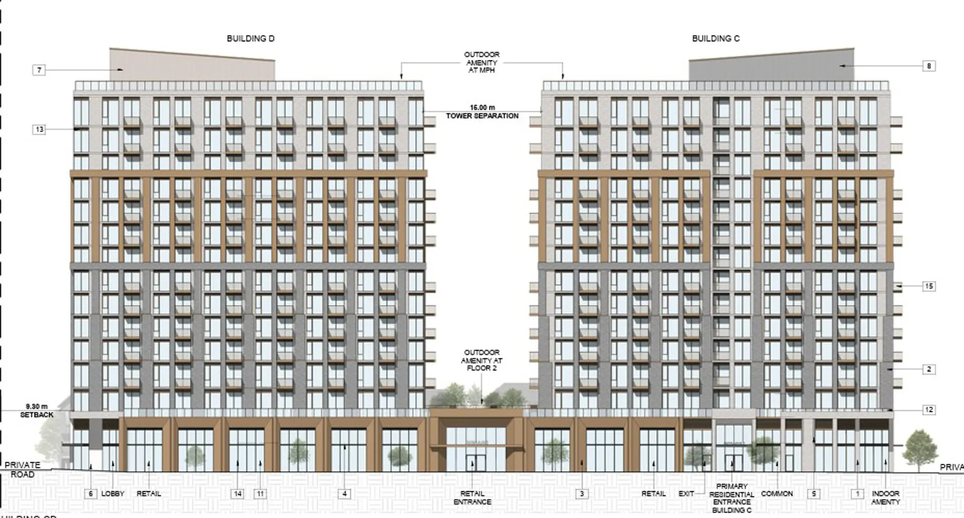 115 Watson Parkway North Condos rendering