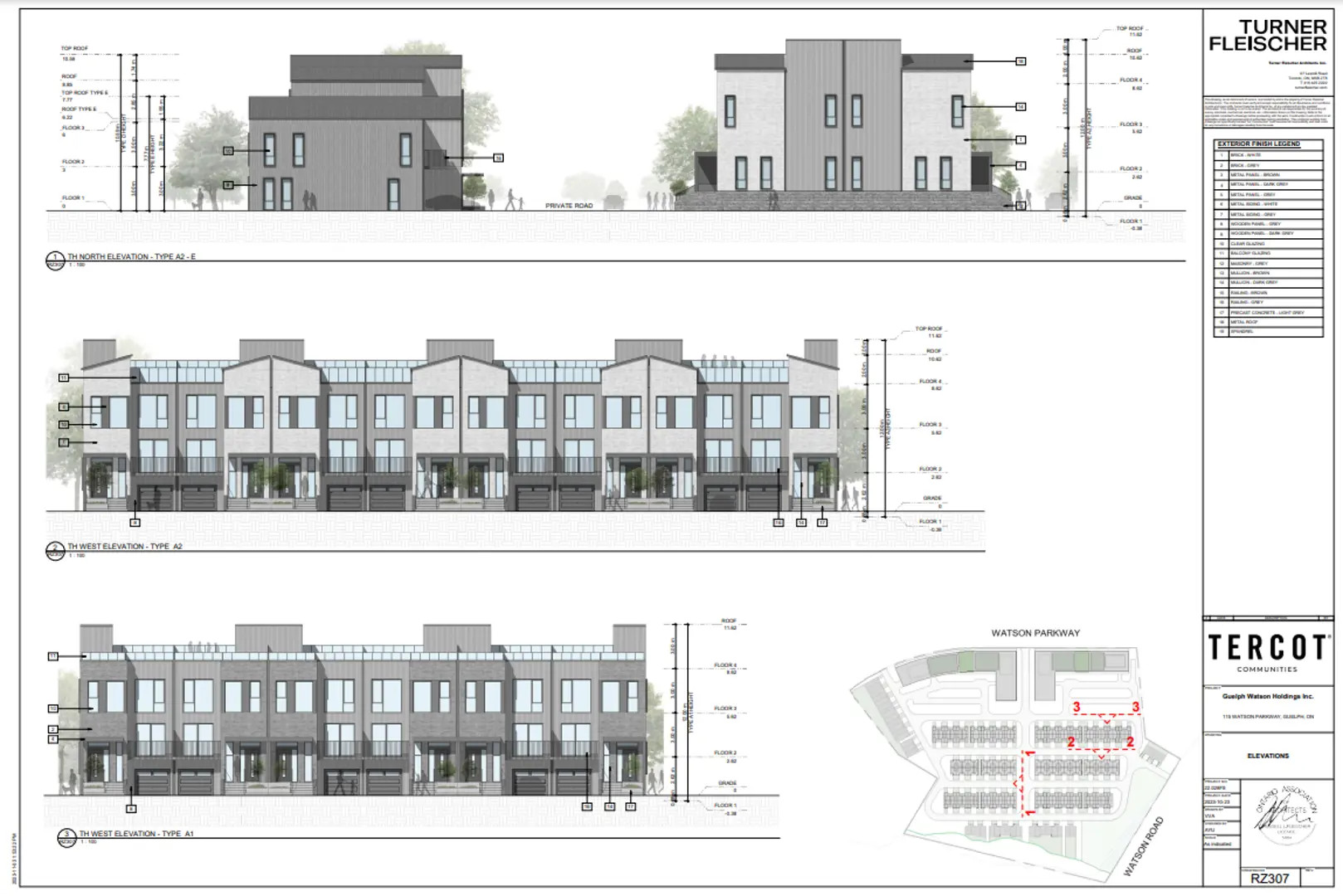 115 Watson Parkway North Condos rendering