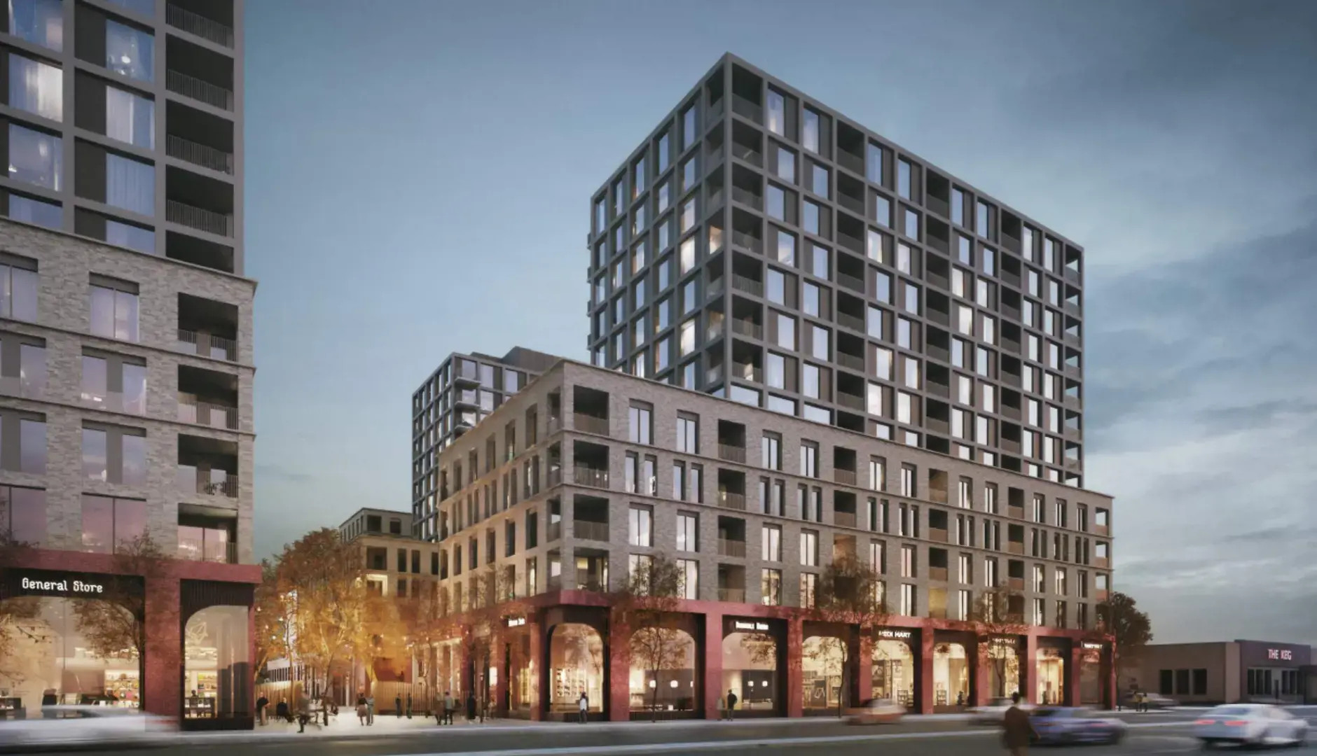Pergola Commons rendering