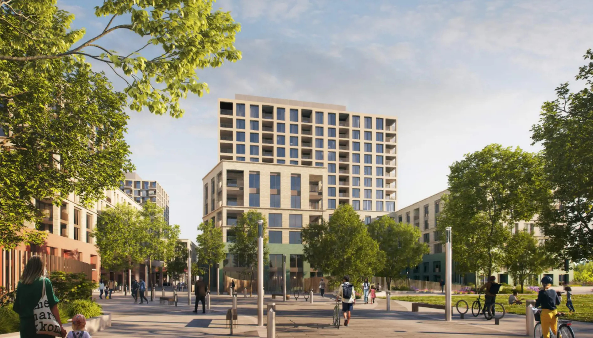 Pergola Commons rendering