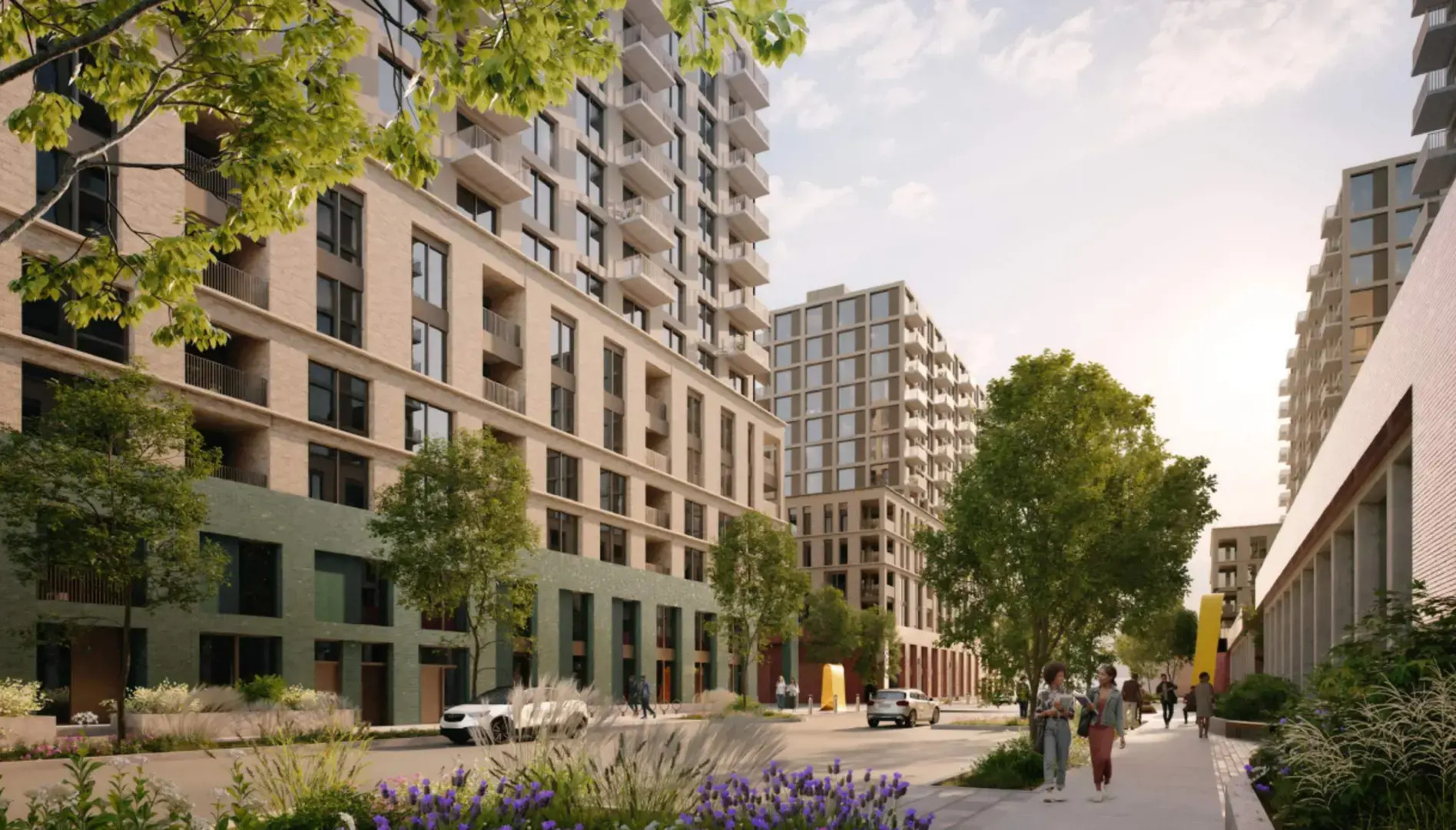 Pergola Commons rendering