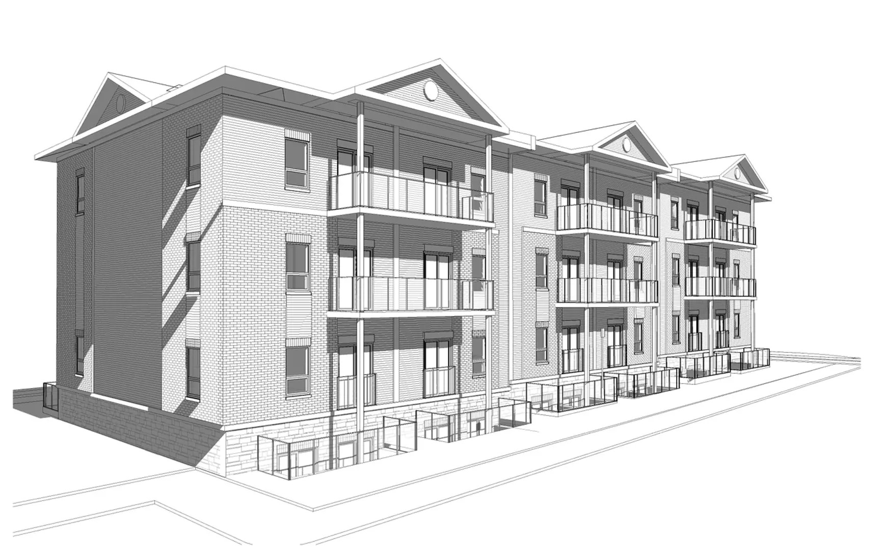 140 Hadati Road Townhomes rendering