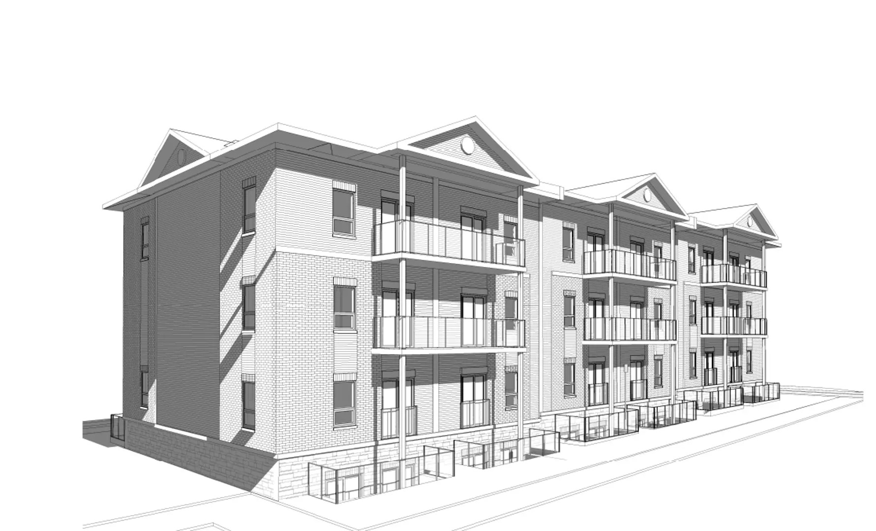 140 Hadati Road Townhomes rendering