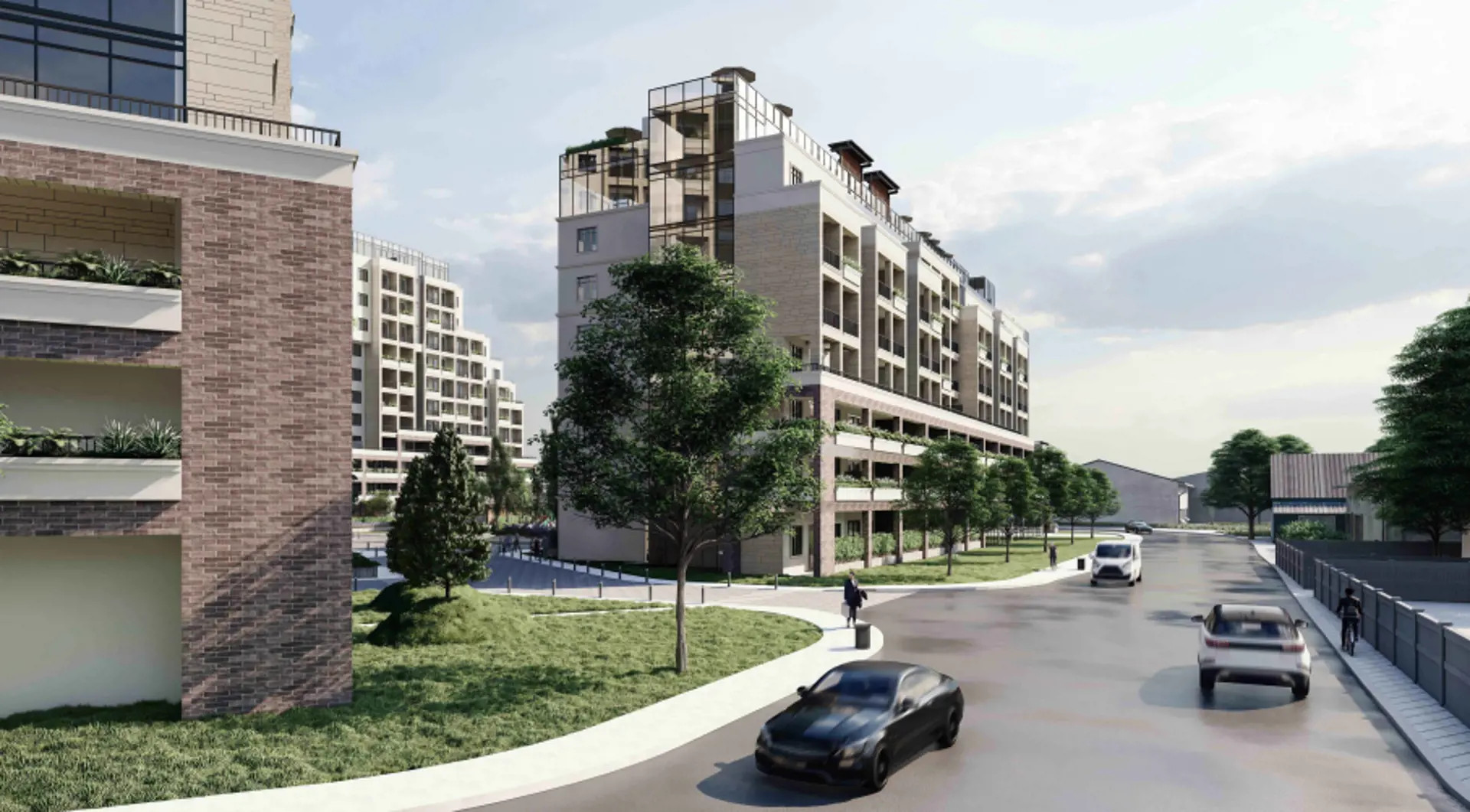 1 Rosetta Street and 6 & 8 Saint Michaels Street Condos rendering