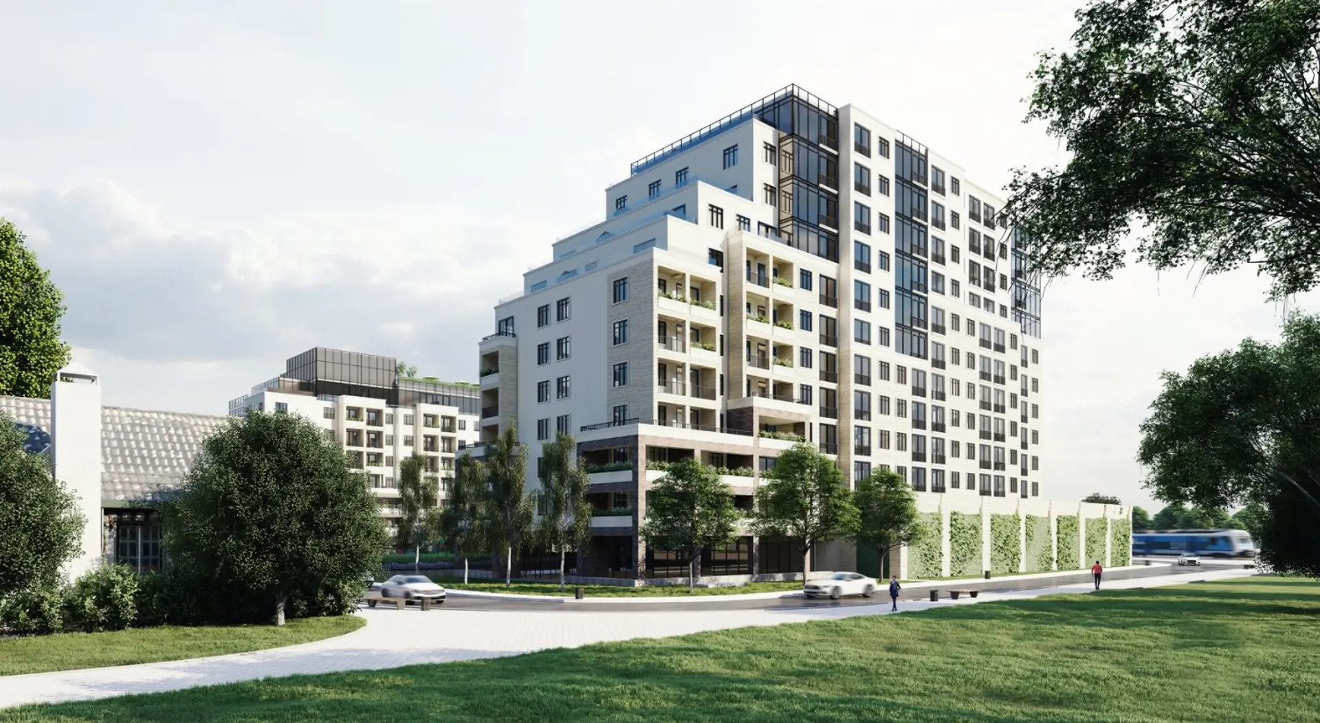 1 Rosetta Street and 6 & 8 Saint Michaels Street Condos rendering