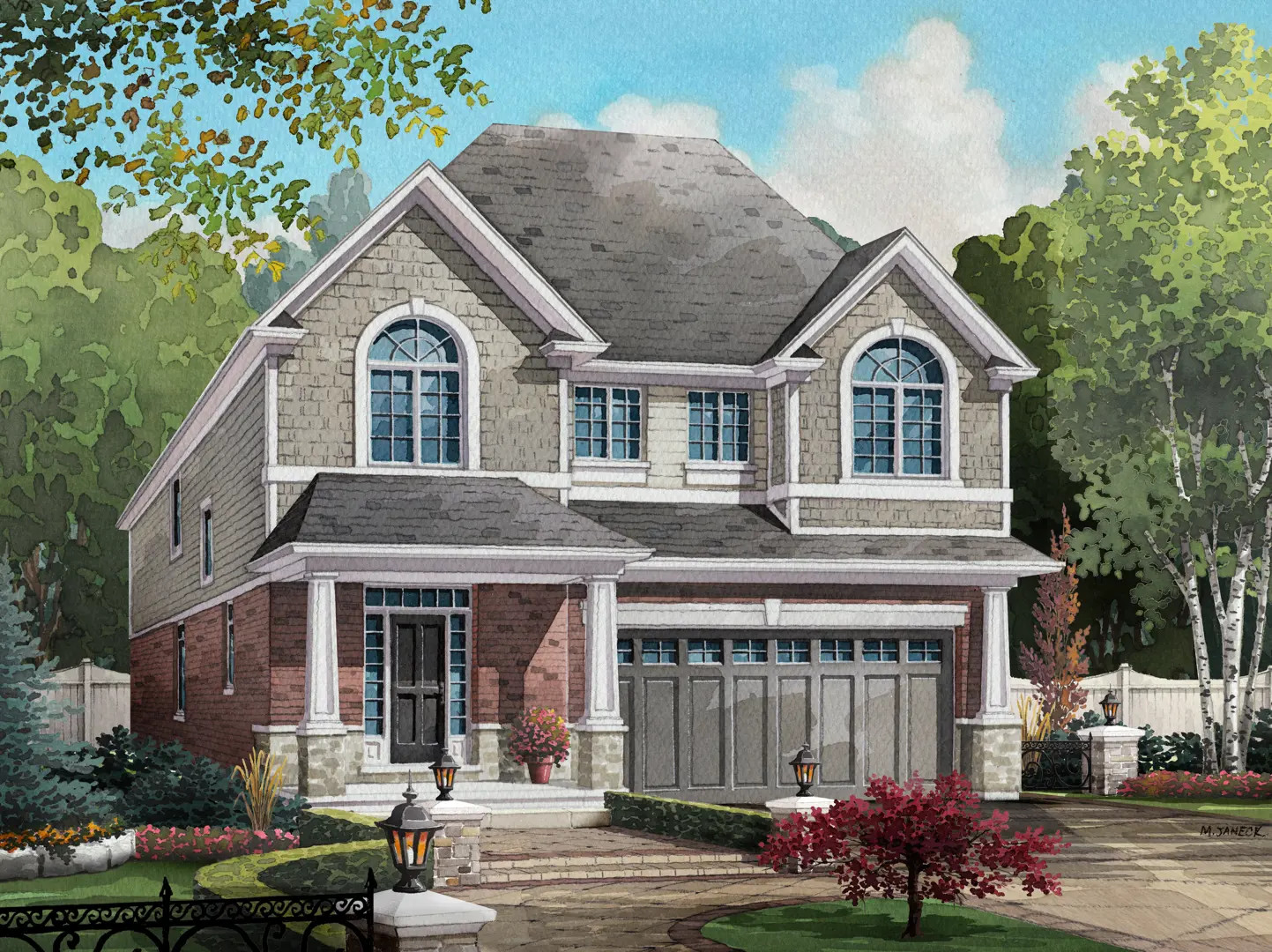 Stoneywood Park - Townhomes rendering