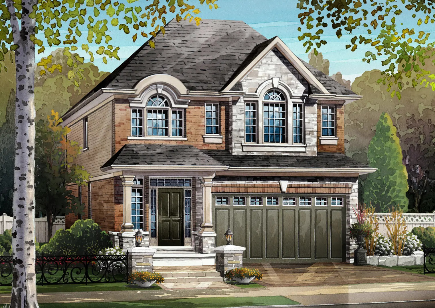 Stoneywood Park - Townhomes rendering
