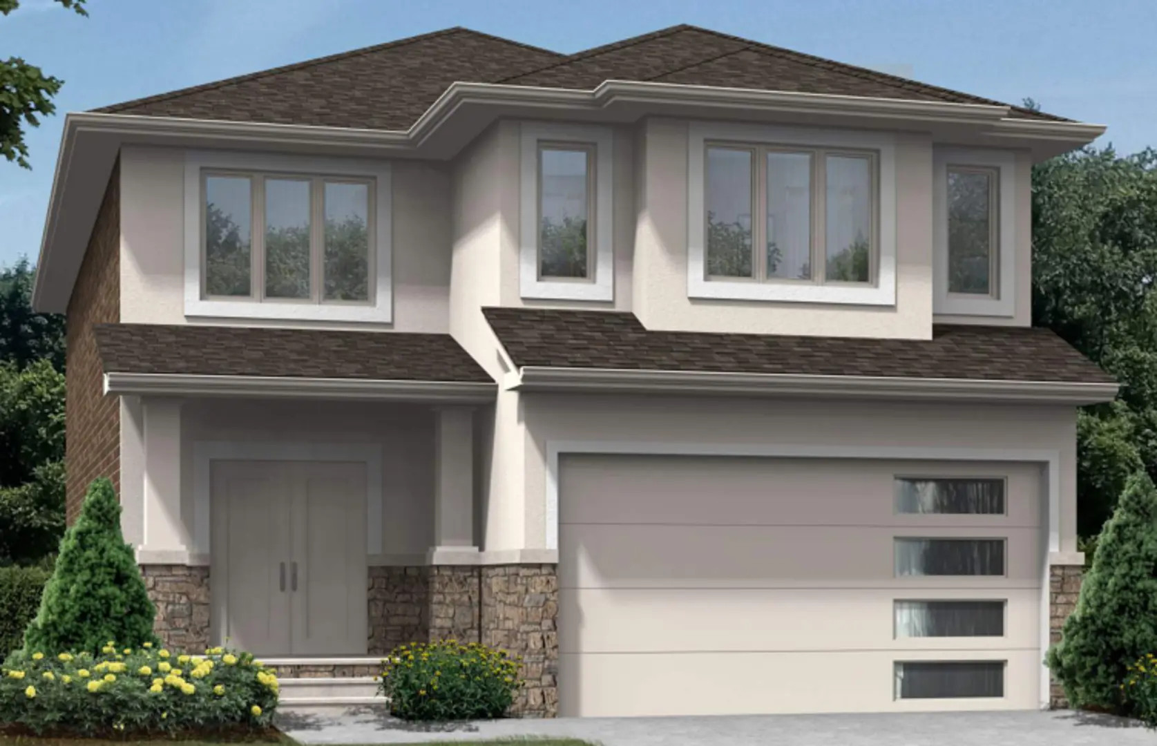 631 and 639 Rymal Road West Condos rendering