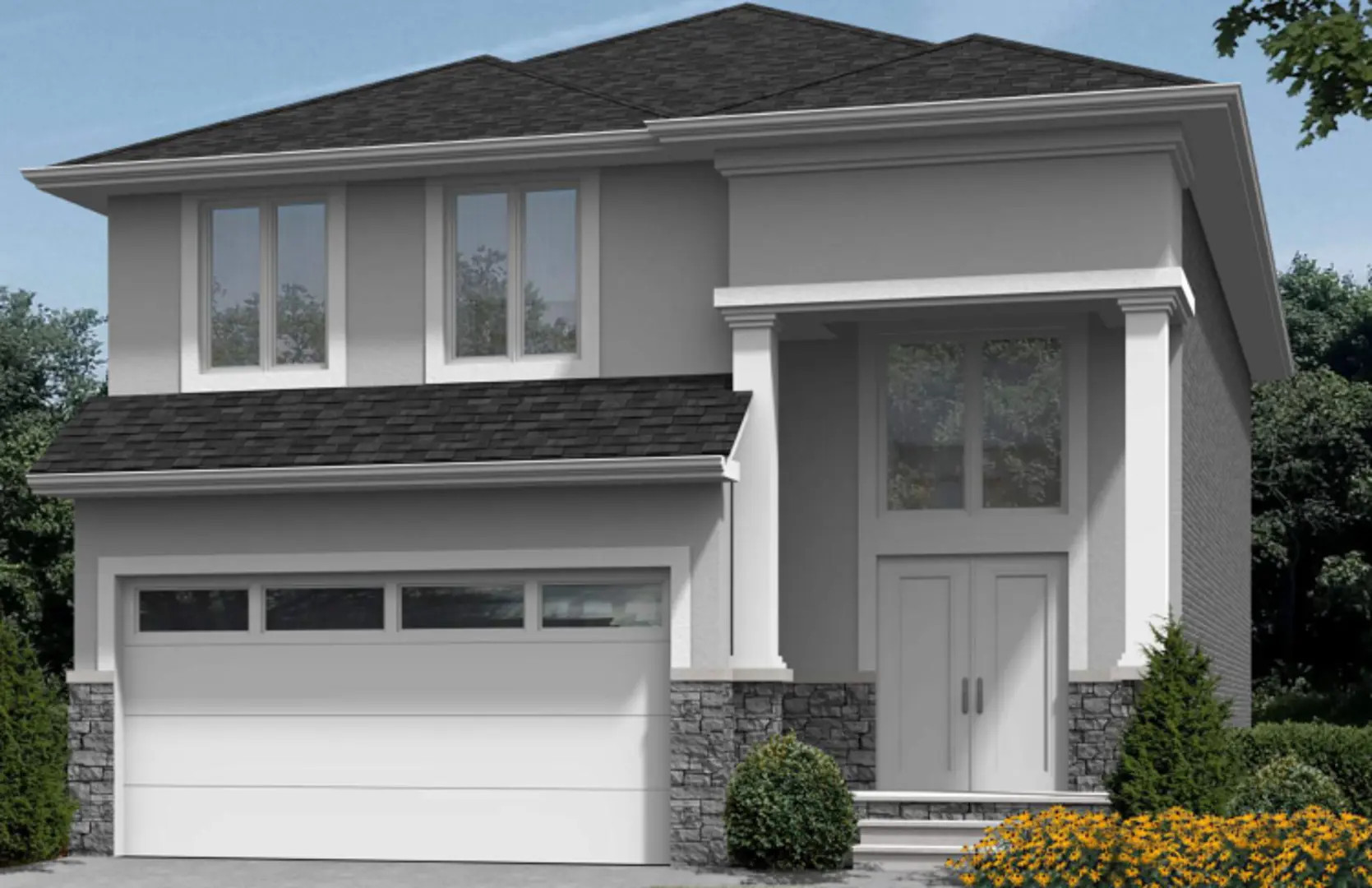 631 and 639 Rymal Road West Condos rendering