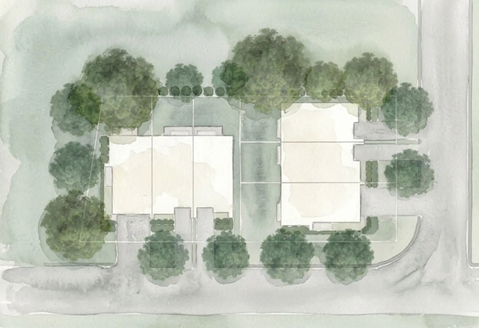Maywood on the Park rendering