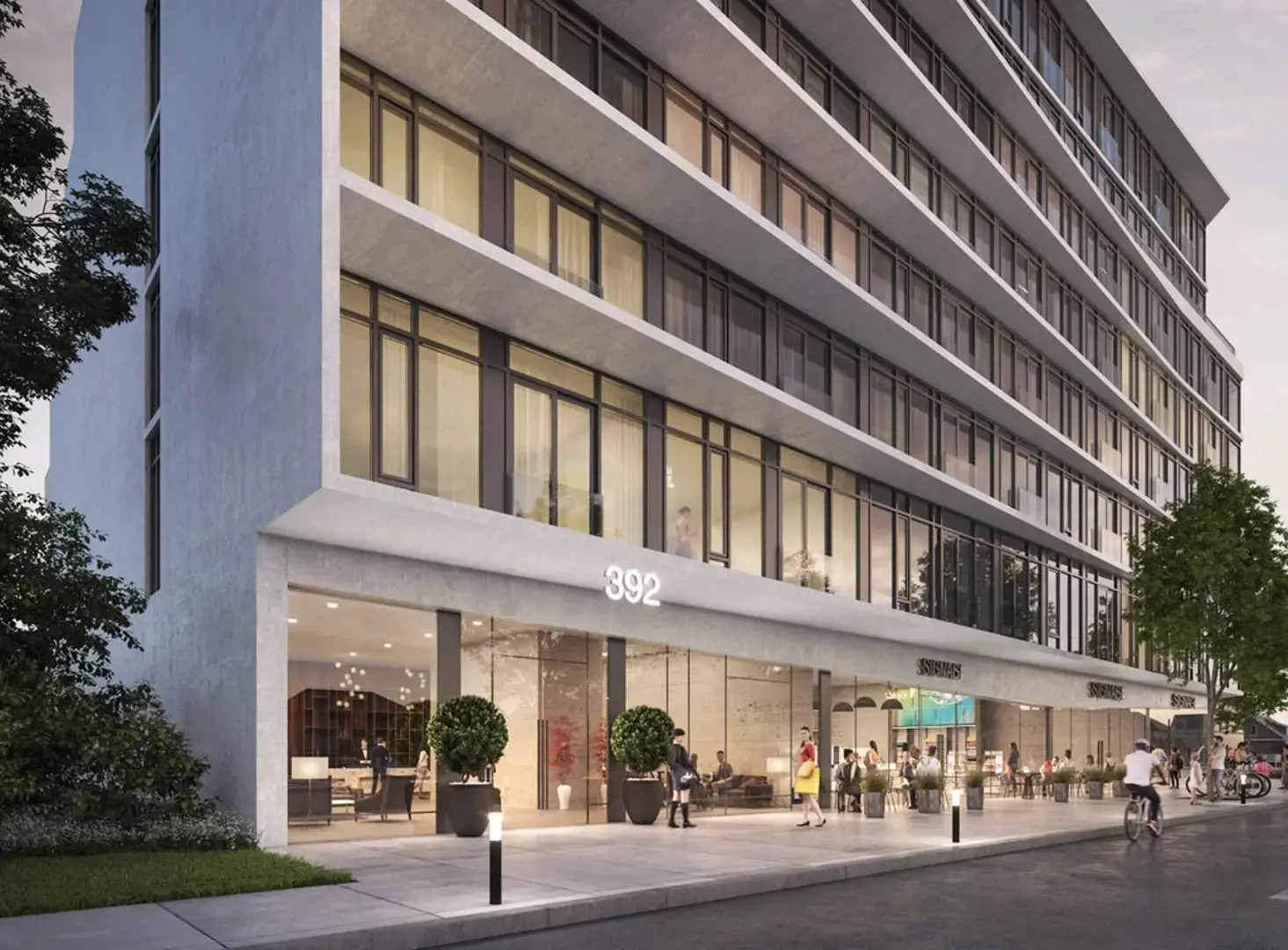 392 Main Street West Condos rendering