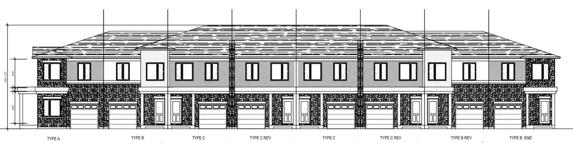 250-256 First Road West Townhomes rendering