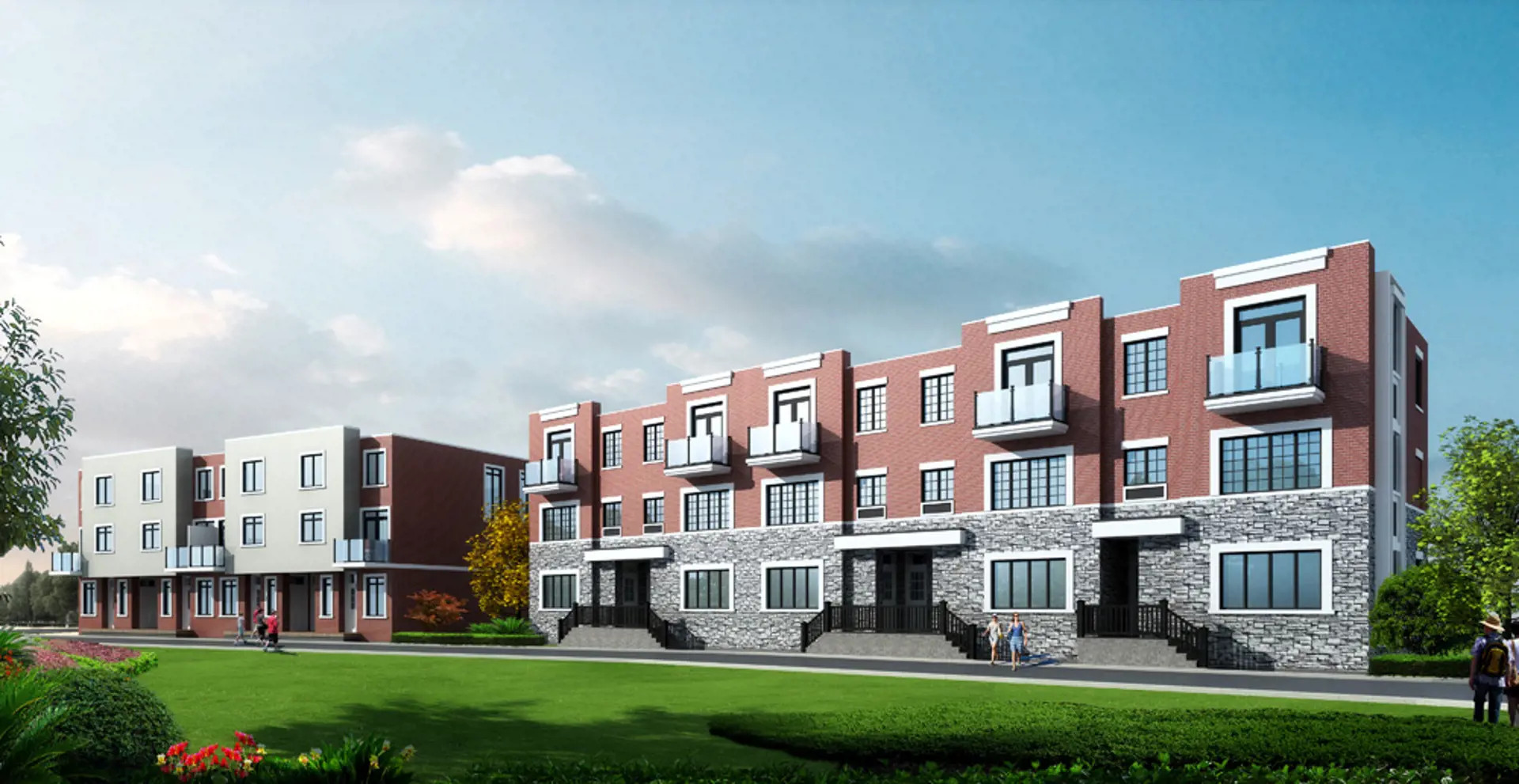 The Manor on Main rendering