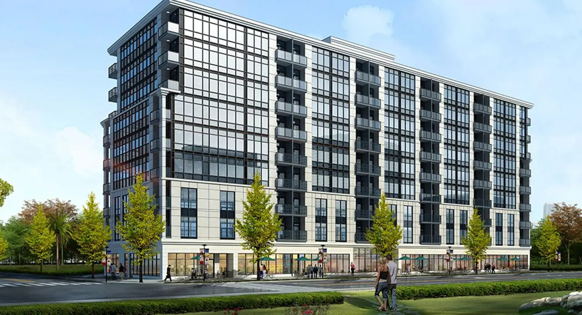 The Manor on Main rendering