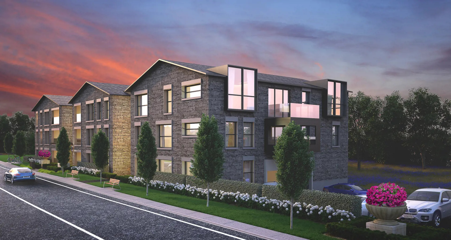 Stone Lofts rendering