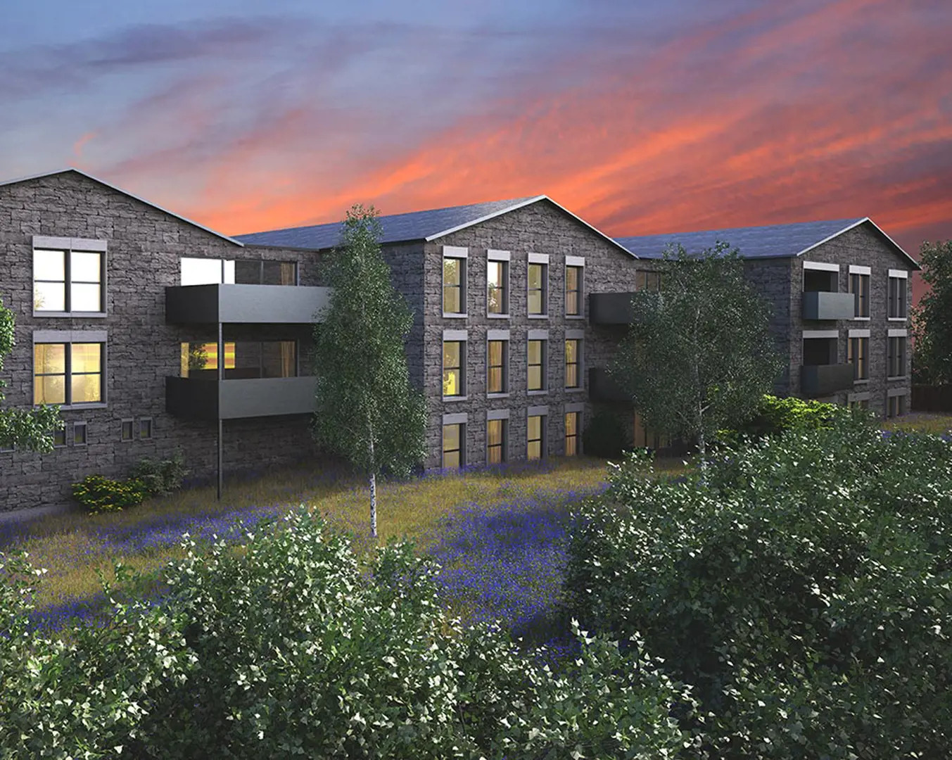 Stone Lofts rendering