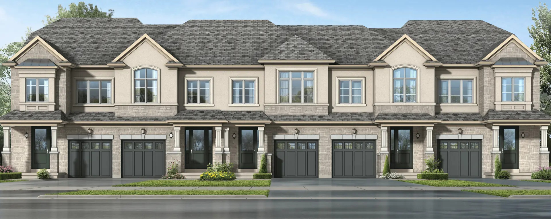 On the Ridge - Townhomes rendering