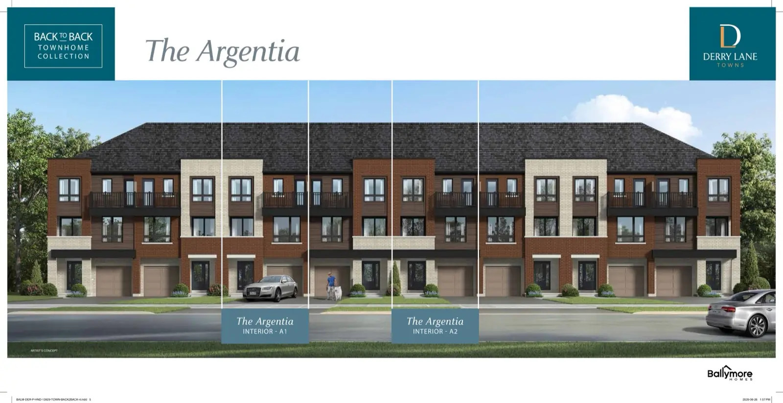 Derry Lane Towns rendering