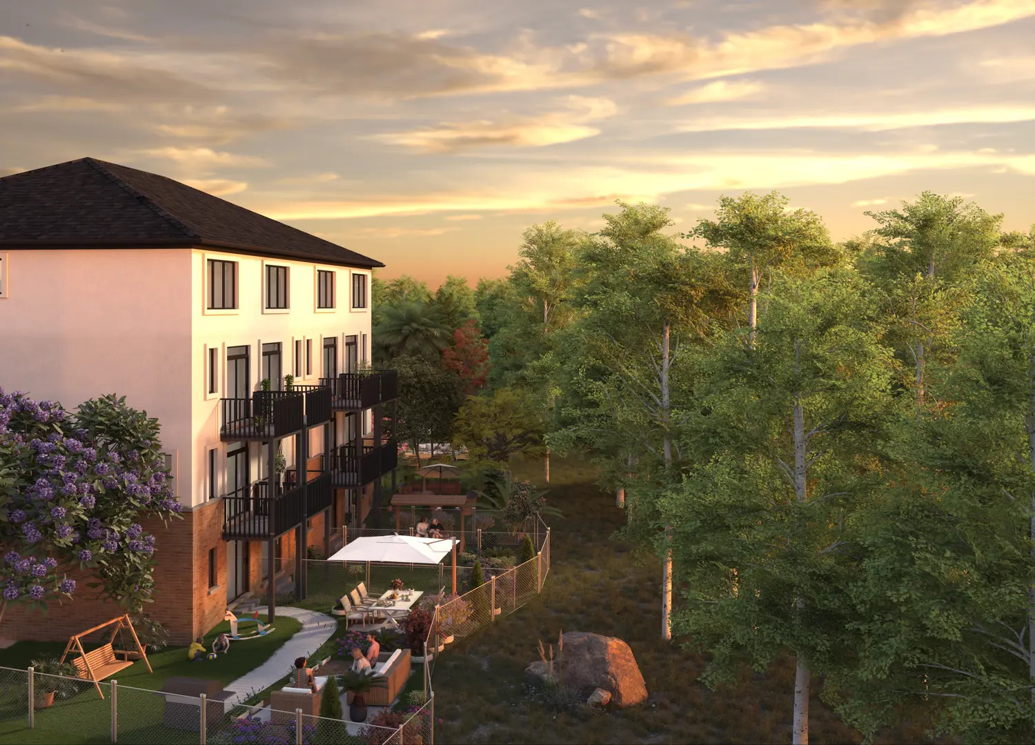 Riverbank Place rendering