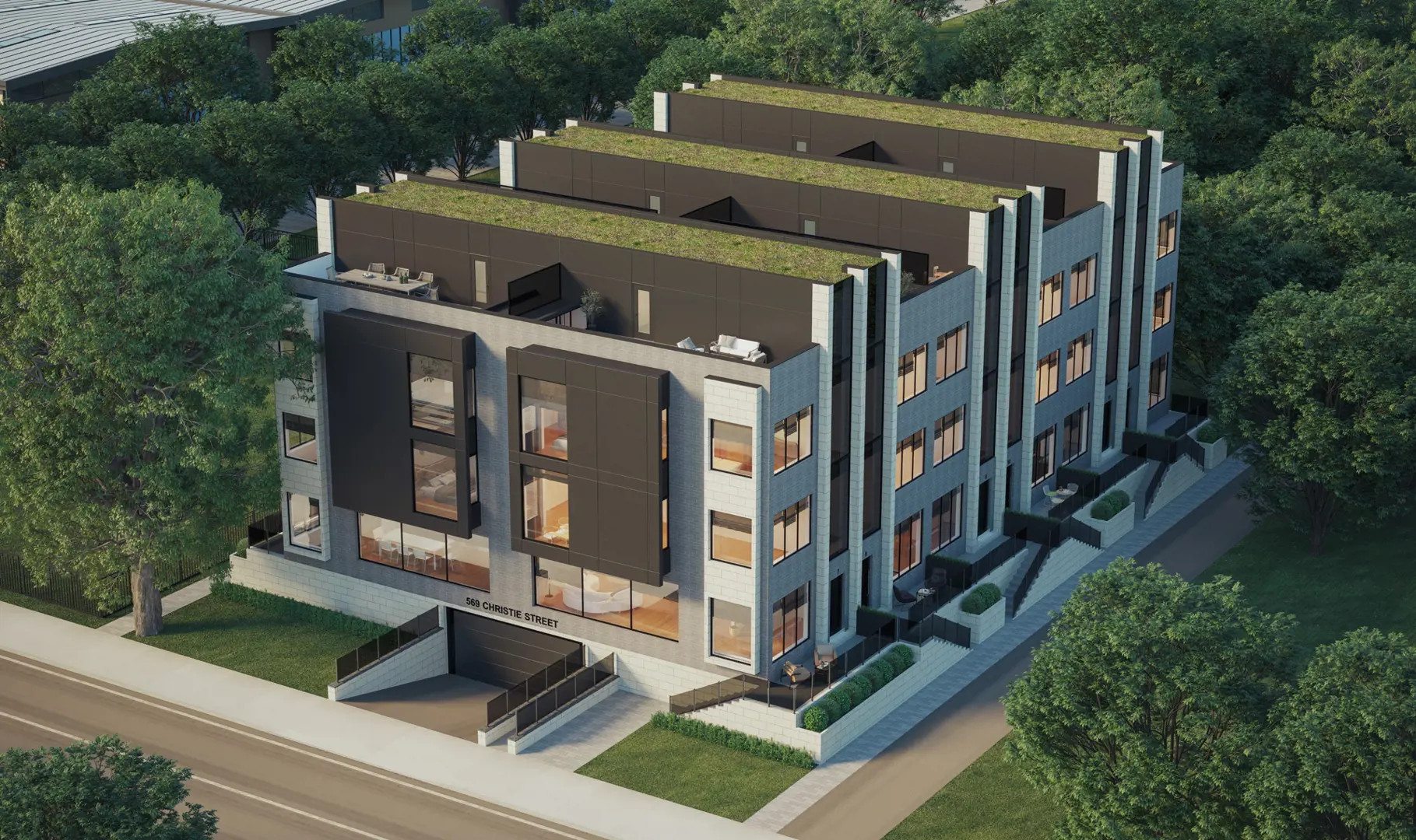Towns on Christie rendering